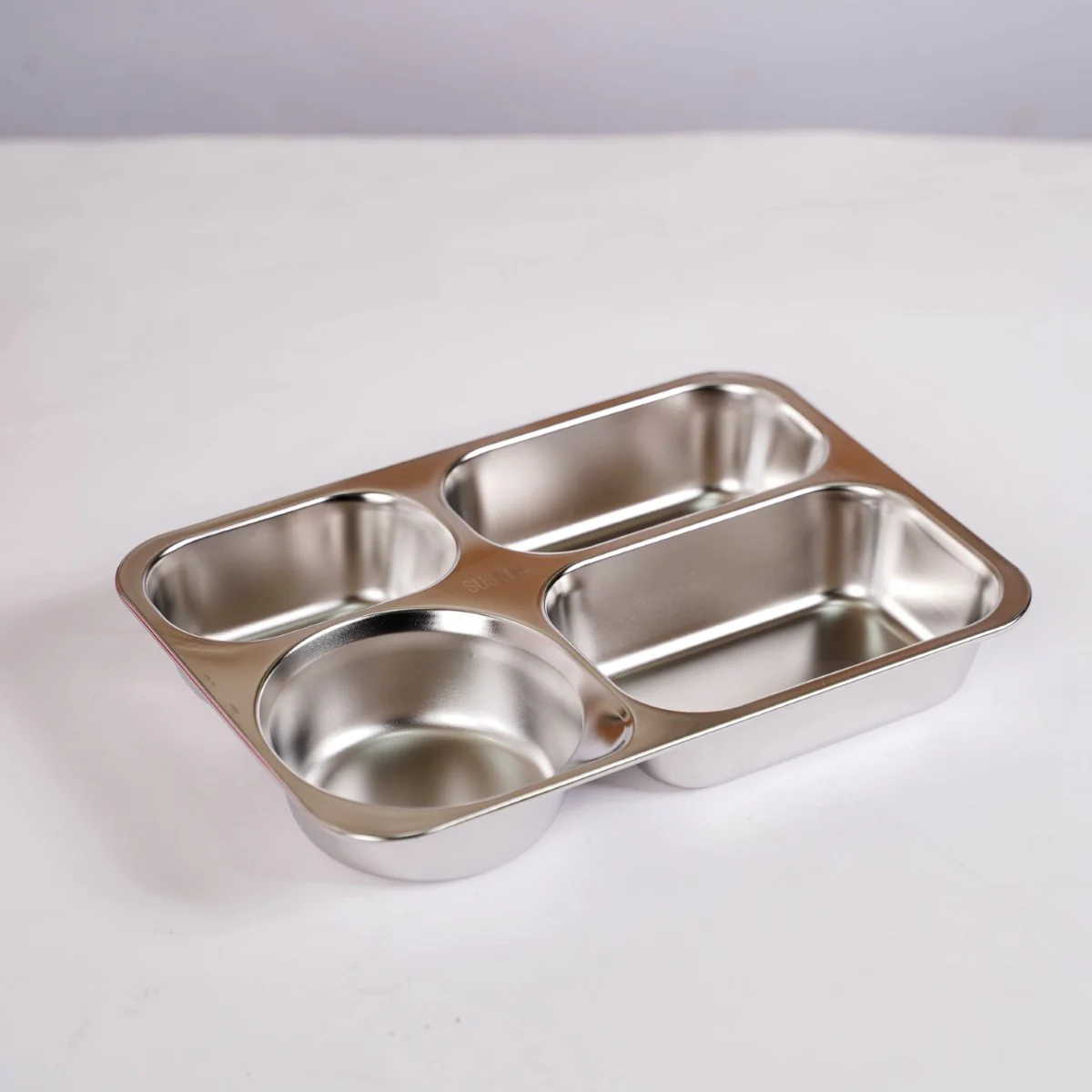 Bento Pink 4 Grid Stainless Steel Lunch Box For Office 950ml - Image 31