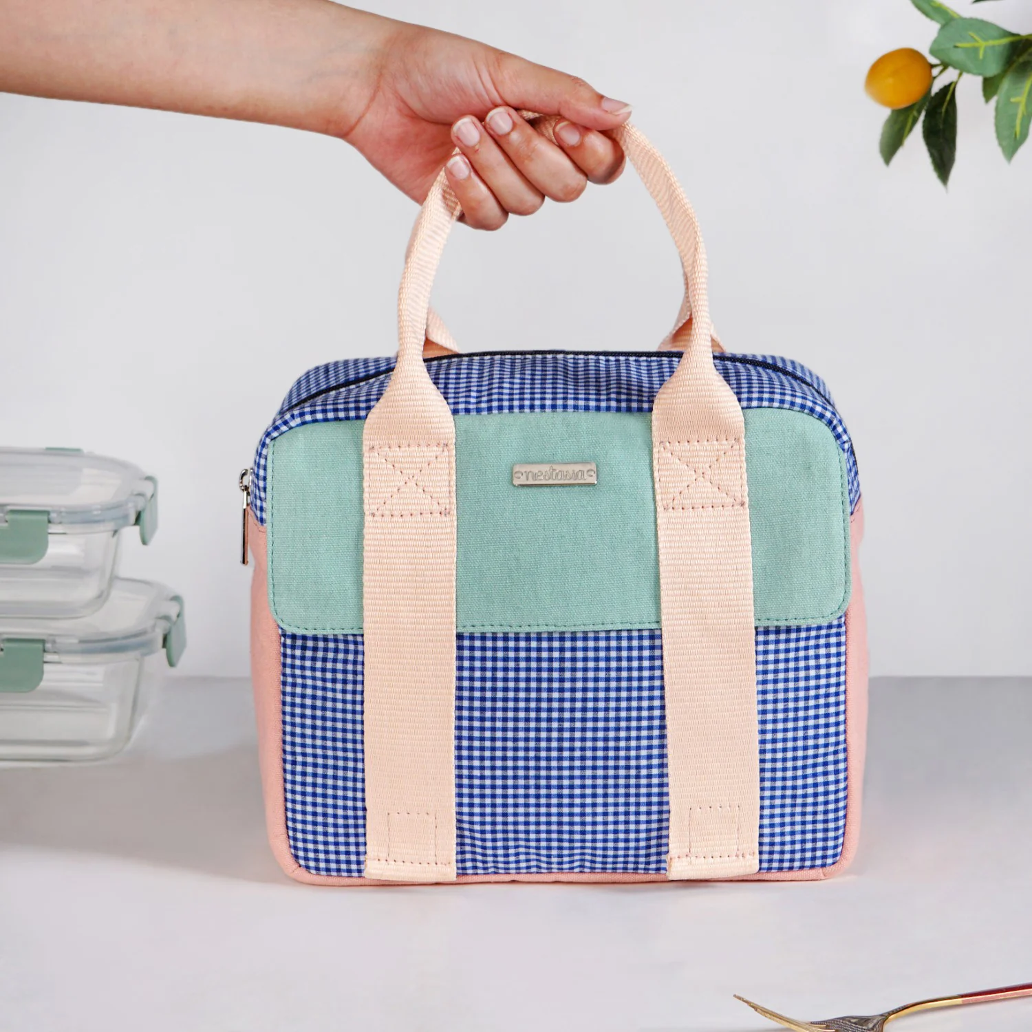Bento Pop Multicolour Insulated Lunch Bag - Image 3