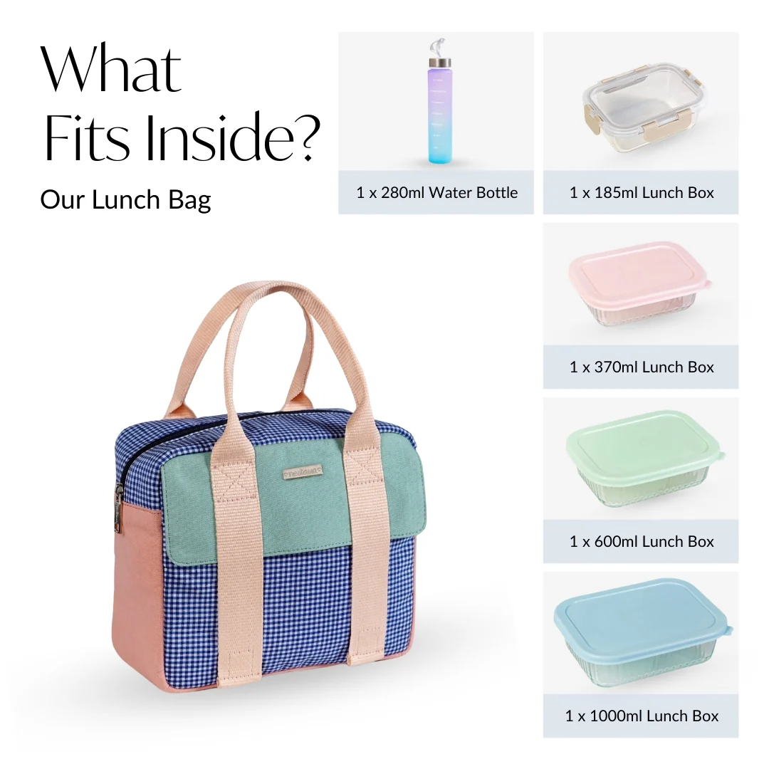Bento Pop Multicolour Insulated Lunch Bag - Image 7