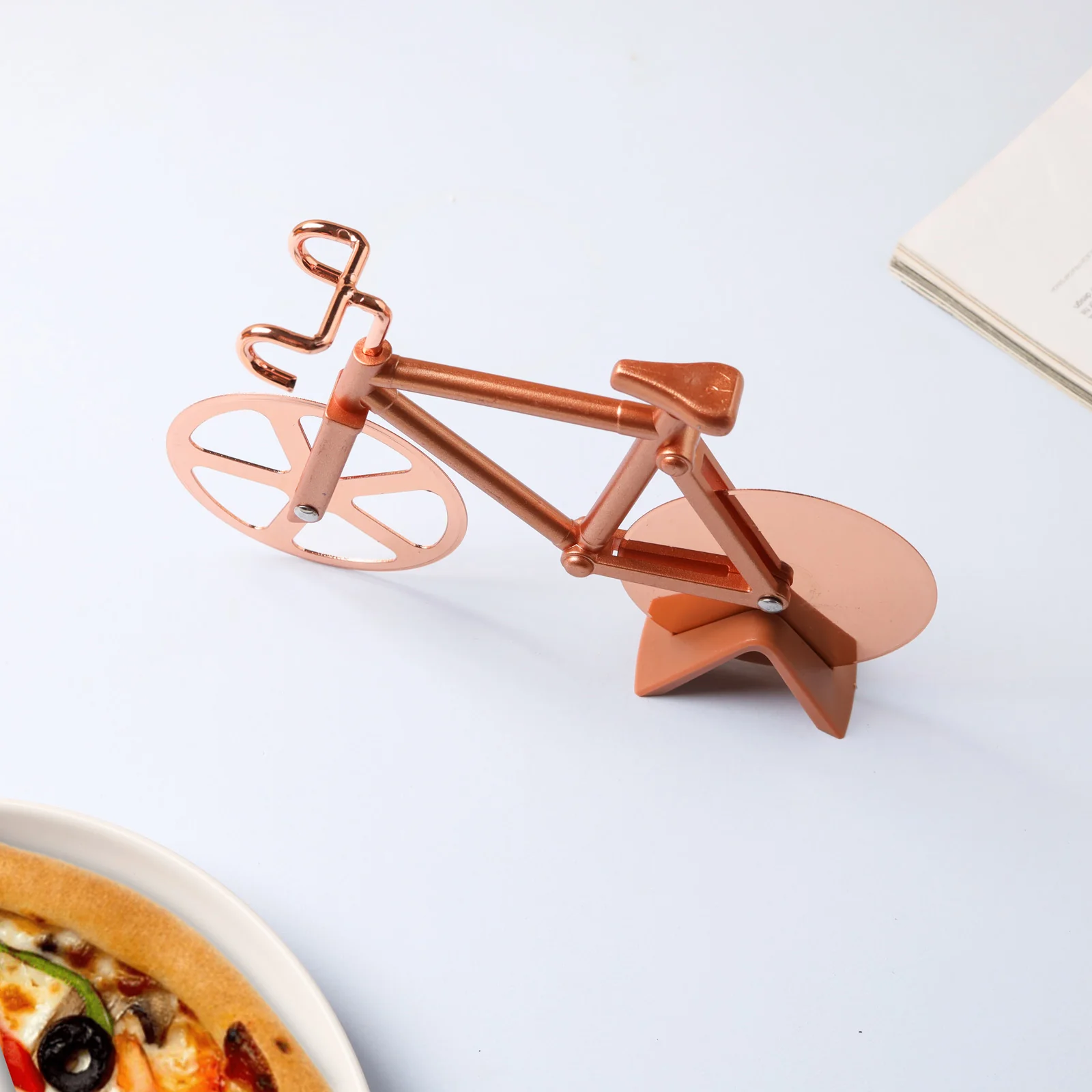 Bike Shaped Pizza Cutter - Image 2