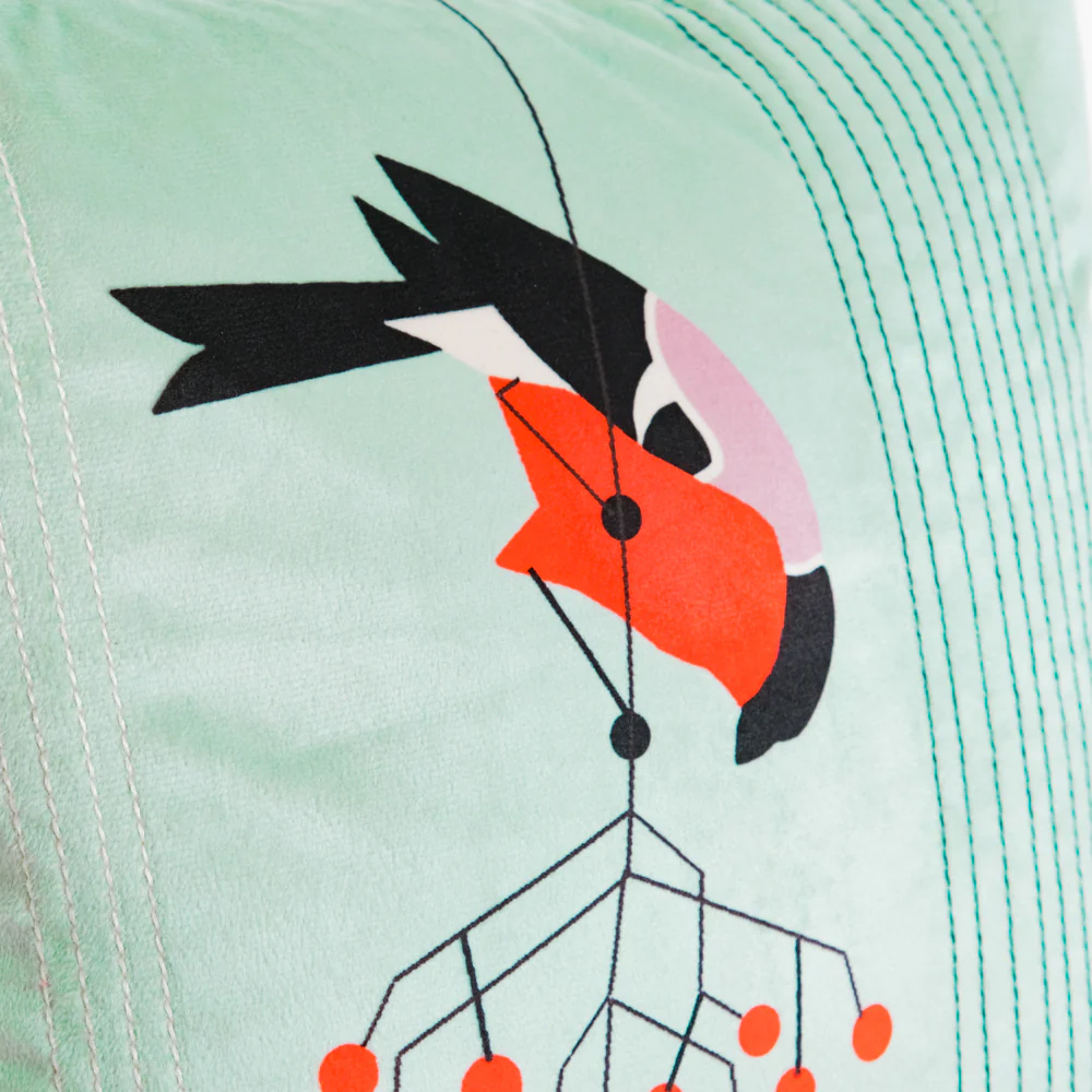 Bird On Twig Cushion Cover 16 inch - Image 5