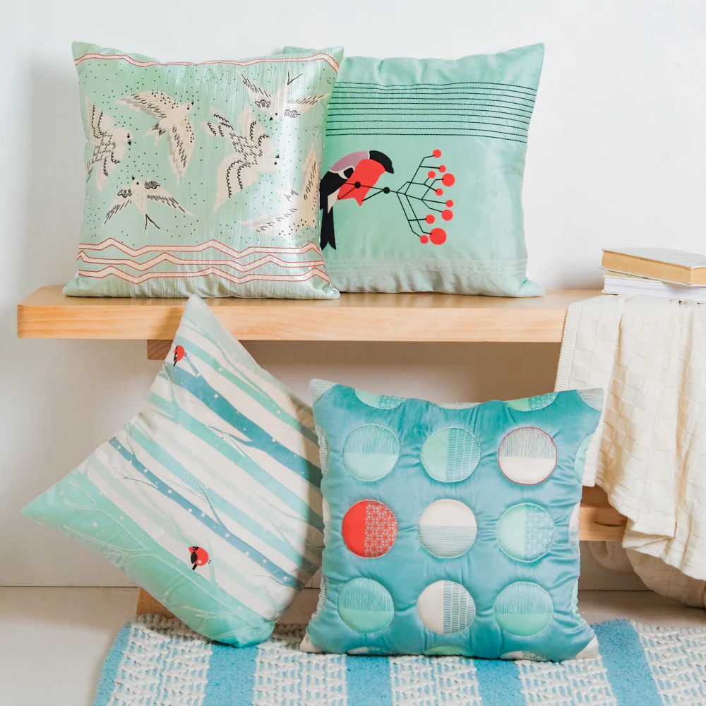 Bird On Twig Cushion Cover 16 inch - Image 8