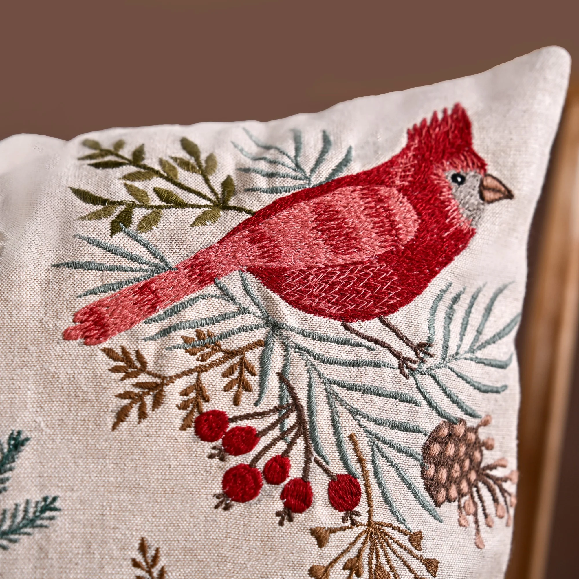 Birds In A Garden Decorative Couch Cushion Cover 40x40cm - Image 3