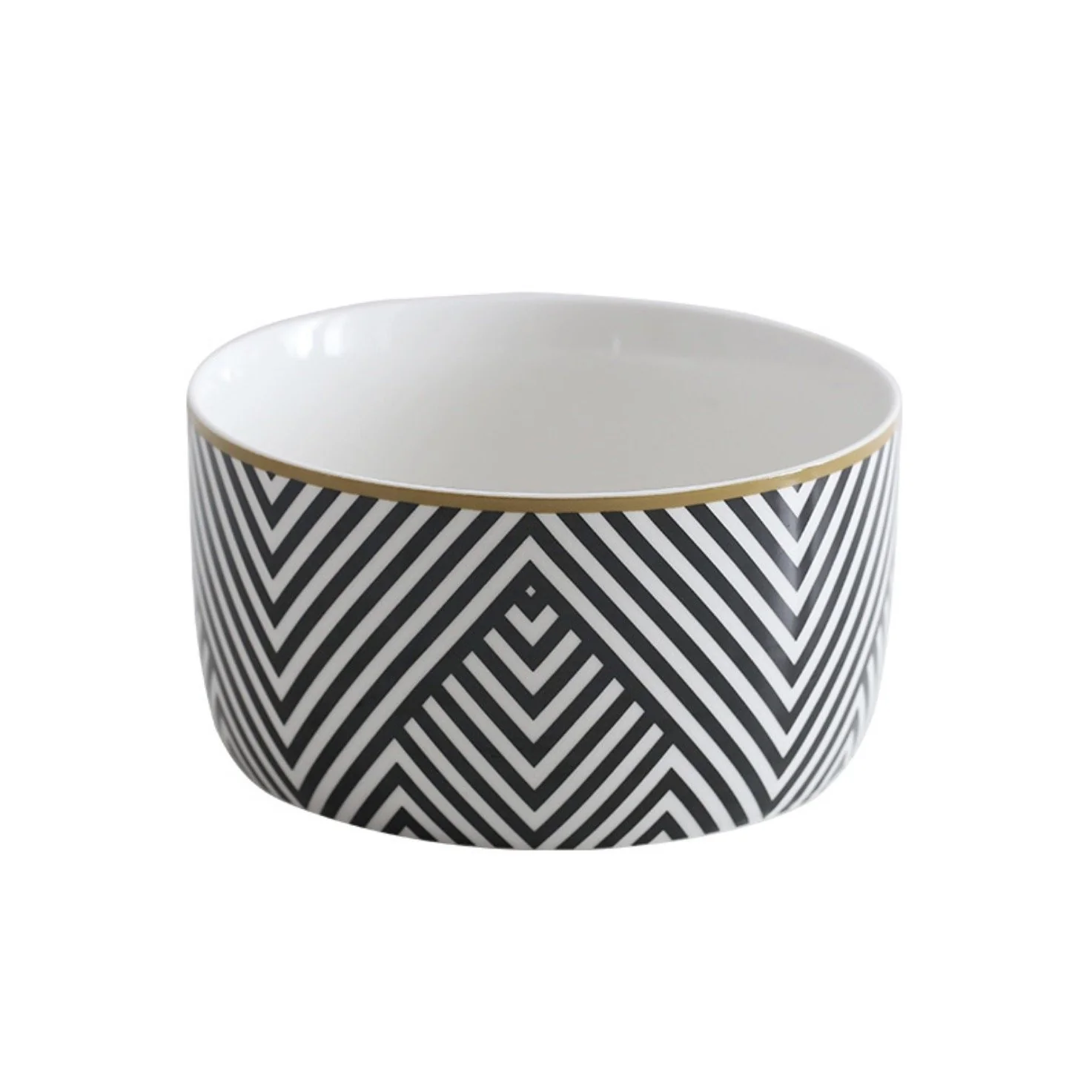 Black and White Bowl 400 ml - Image 7