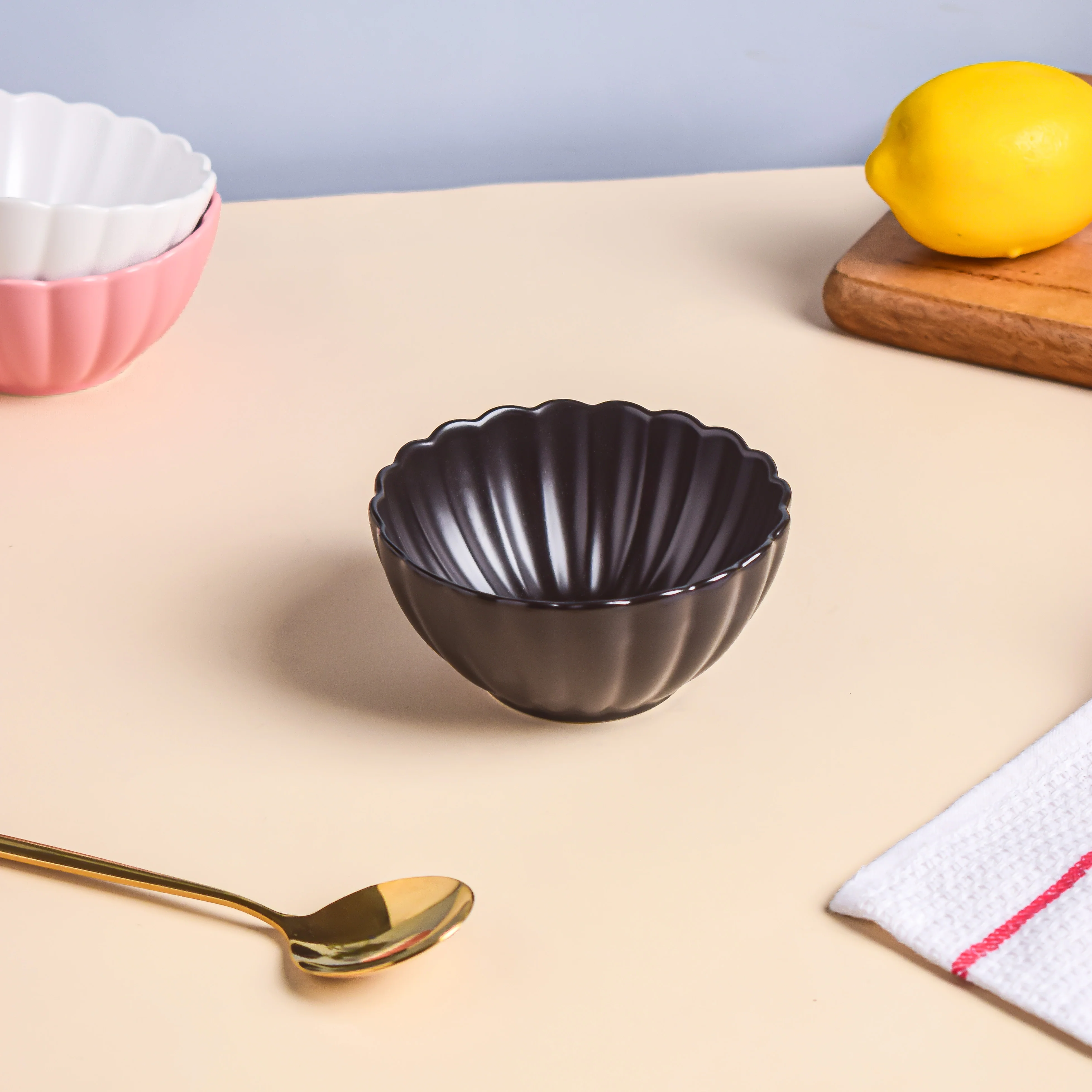 Black Berry Scallop Soup Bowl 250 ml - Image 4