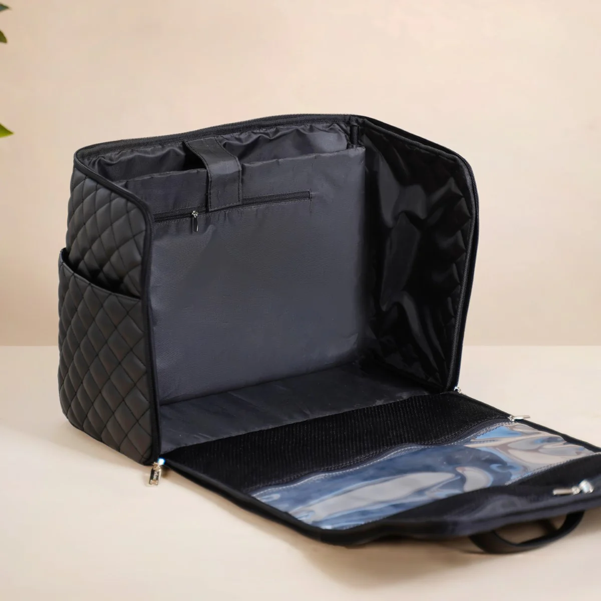 Black Carry On Travel Bag - Image 11