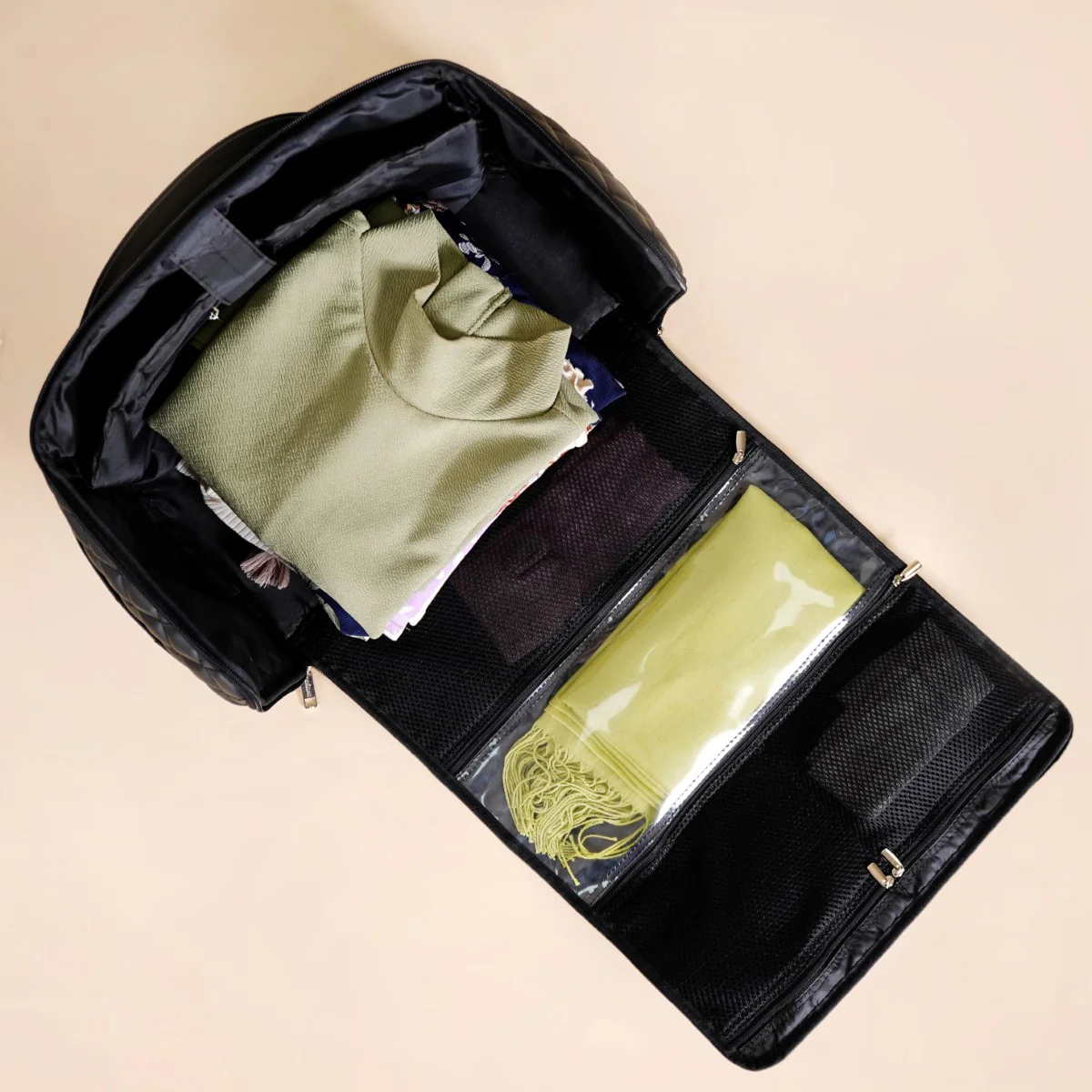Black Carry On Travel Bag - Image 12