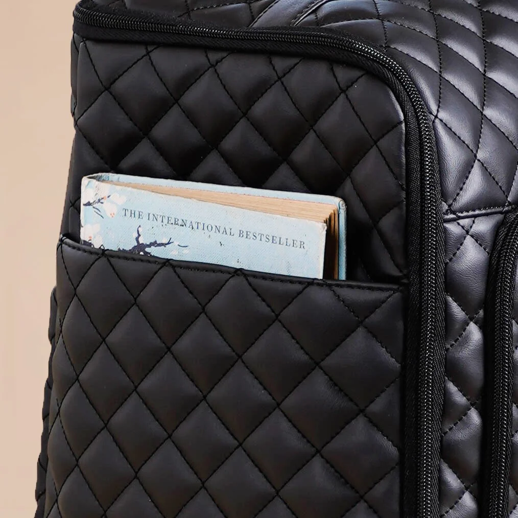 Black Carry On Travel Bag - Image 13