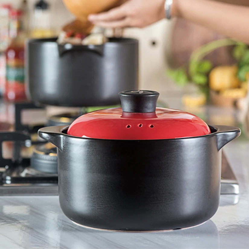 Black Cooking Pot - Image 5