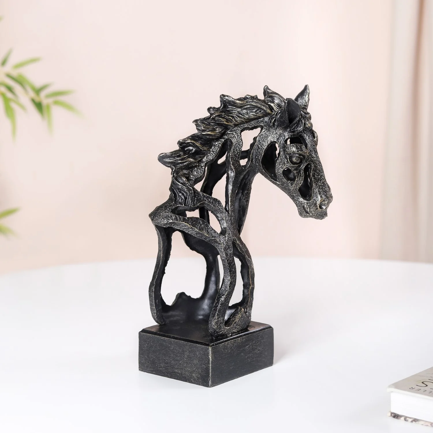 Black Horse Decorative Showpiece - Image 10