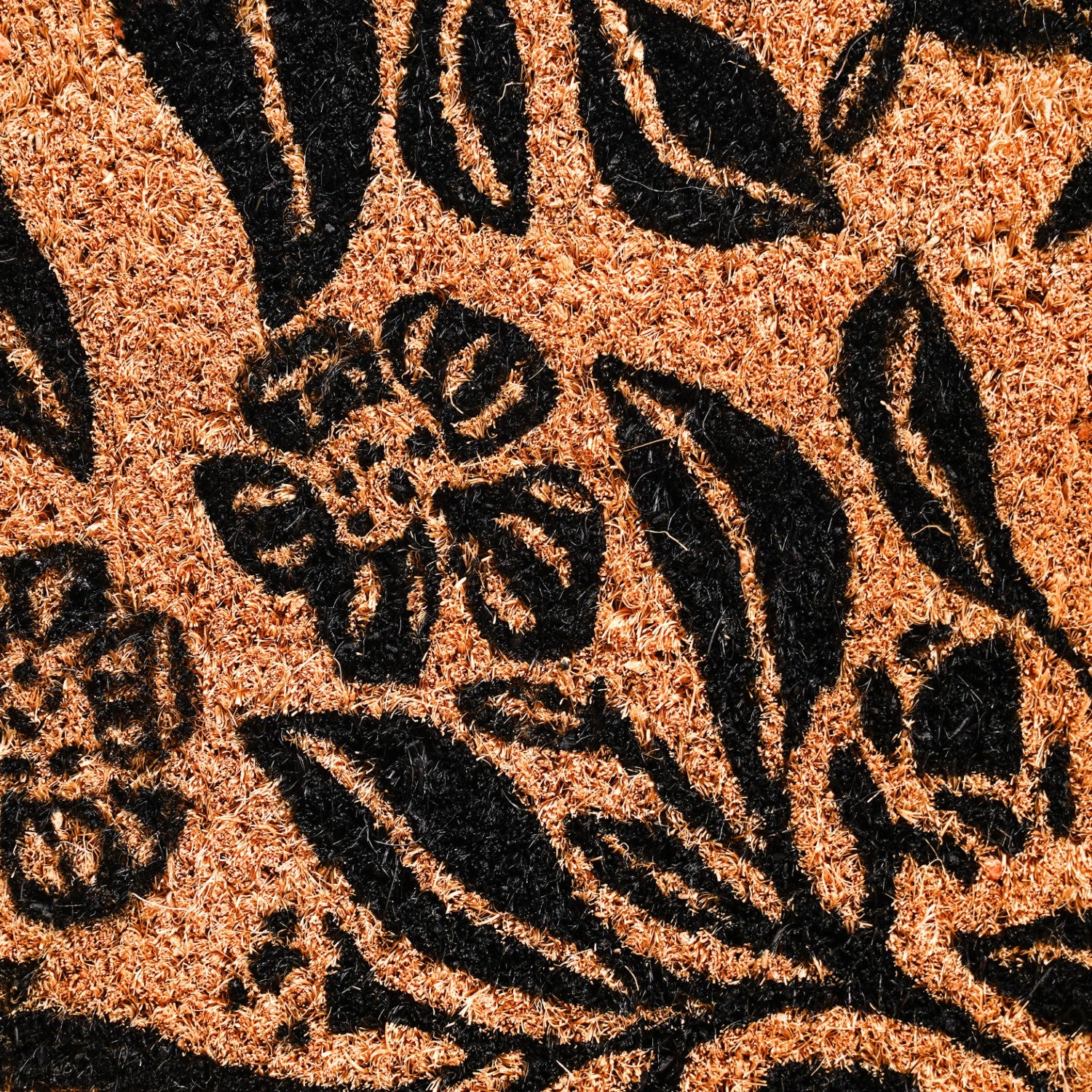 Black Magnolias Printed Coir Floor Mat 24x16 Inch - Image 7