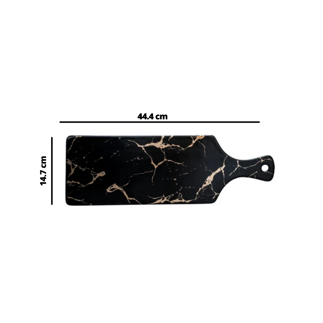 Black Marble Serving Platter - Image 12