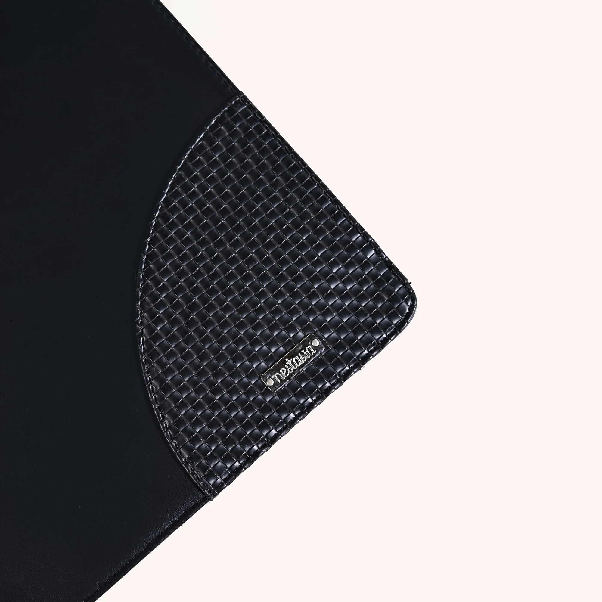 Black Multipurpose Office Folder With Zipper Pocket - Image 8