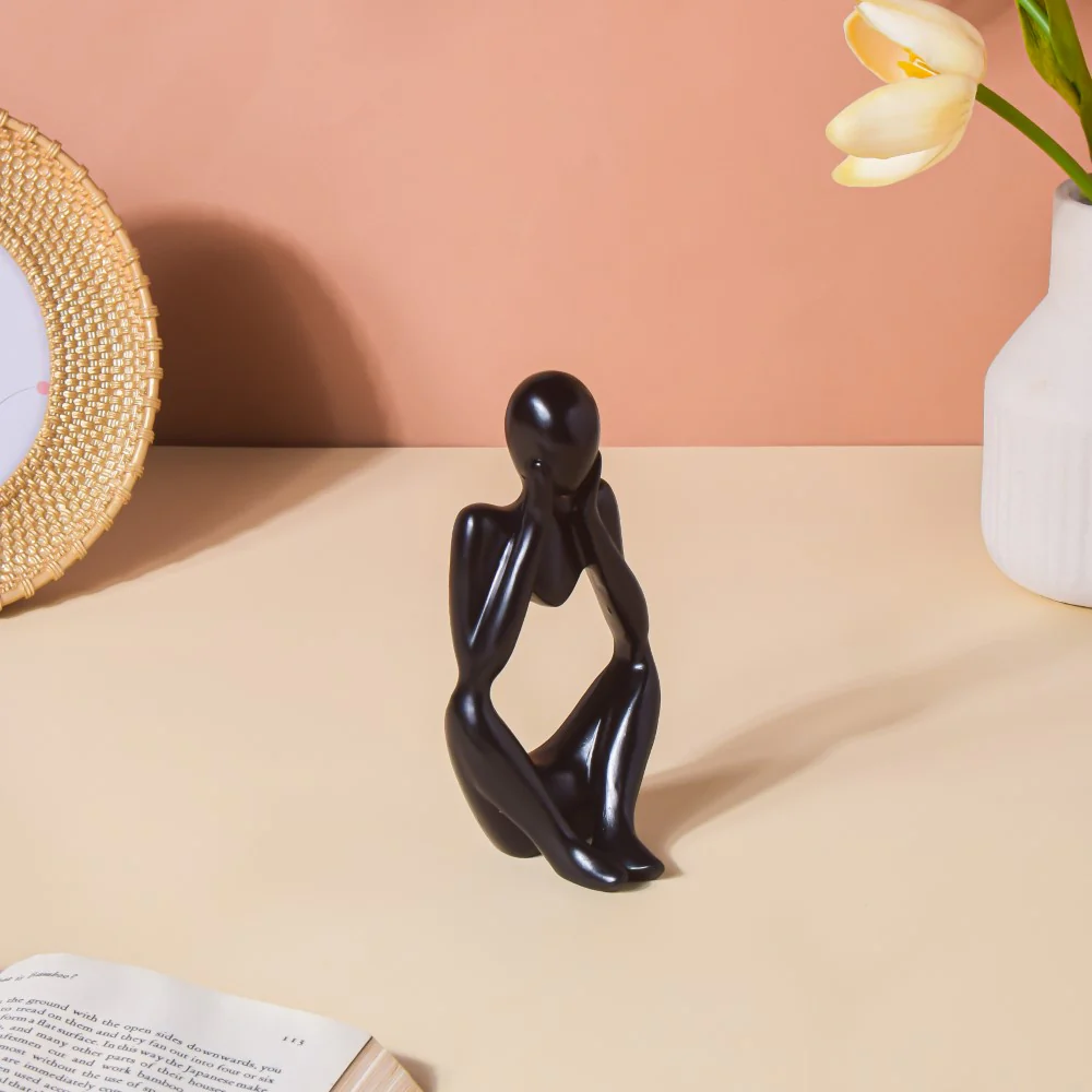 Black Sitting Showpiece - Image 3