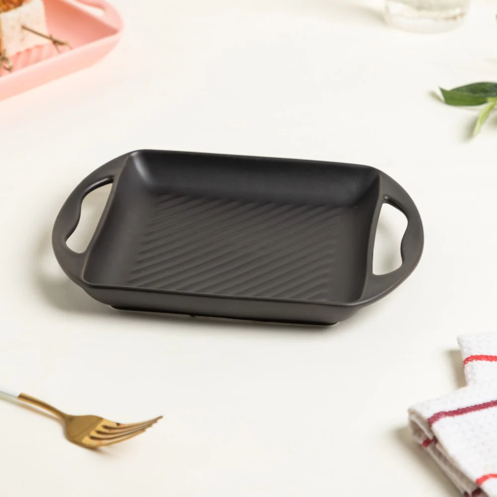 Black Square Baking Tray Small - Image 4