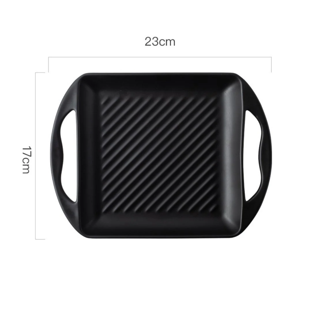 Black Square Baking Tray Small - Image 8