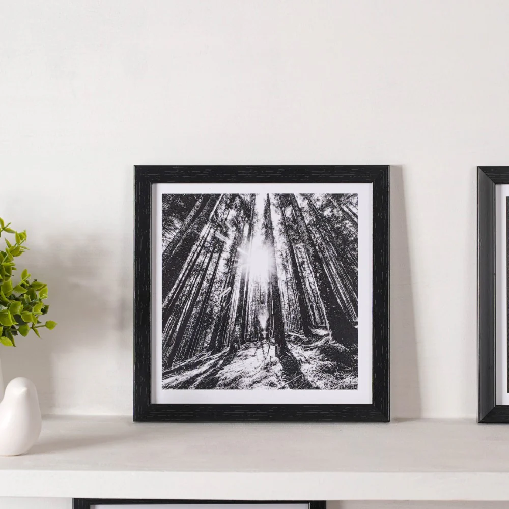 Black & White Wall Art Set Of 9 9x9 Inch - Image 11