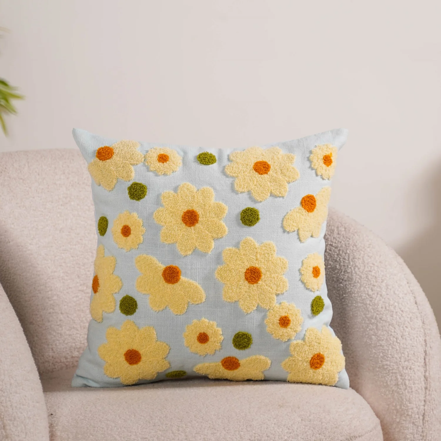 Blossoms Cushion Cover Set Of 2 40x40cm - Image 2