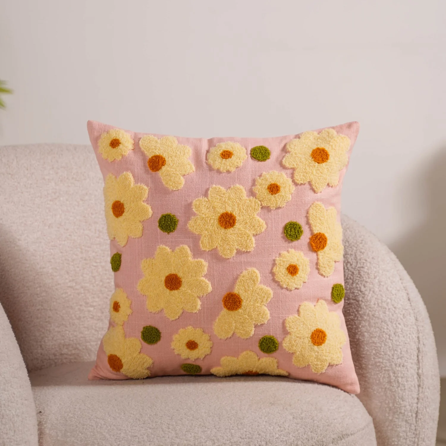 Blossoms Cushion Cover Set Of 2 40x40cm - Image 3