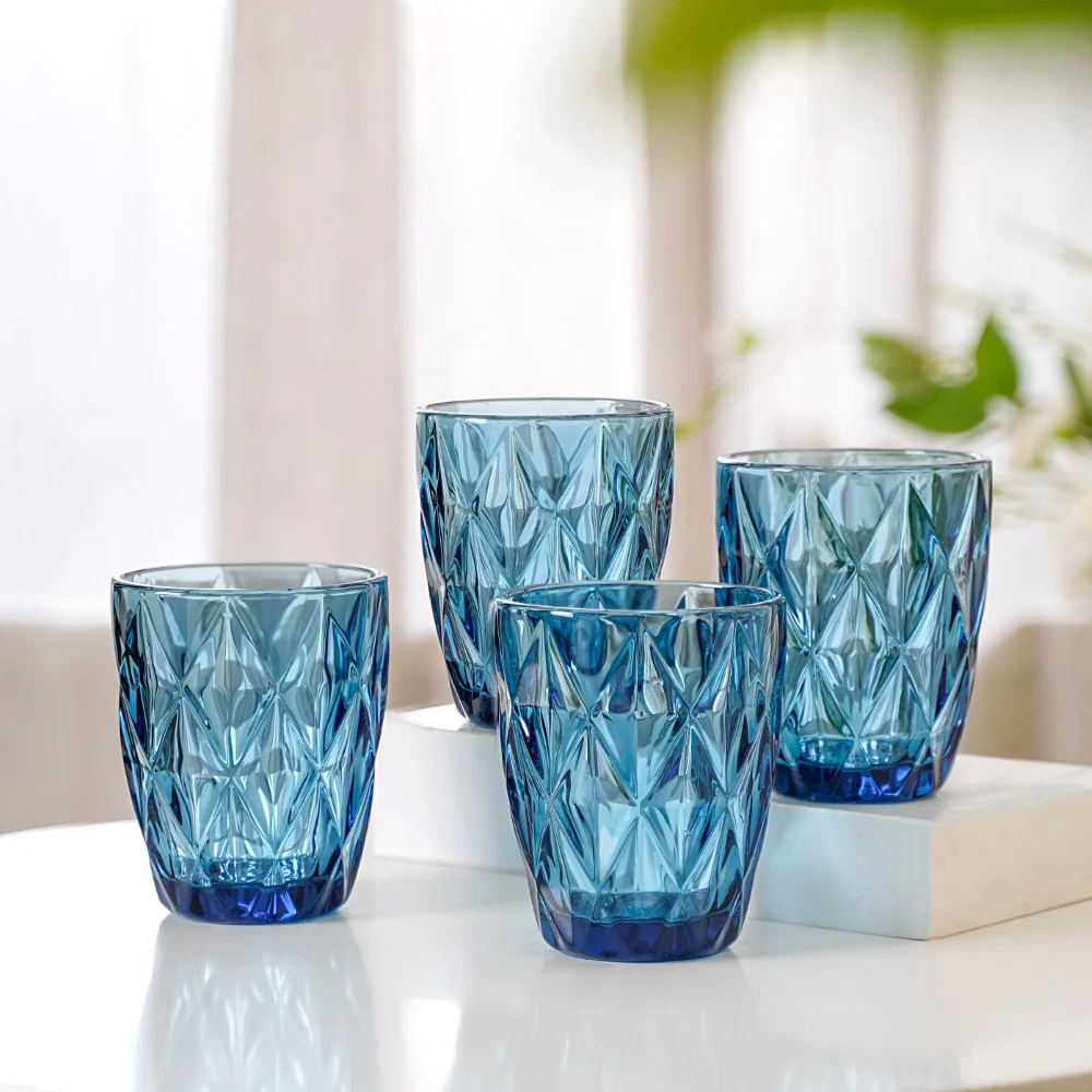 Blue Glassware Set of 4 - Image 9