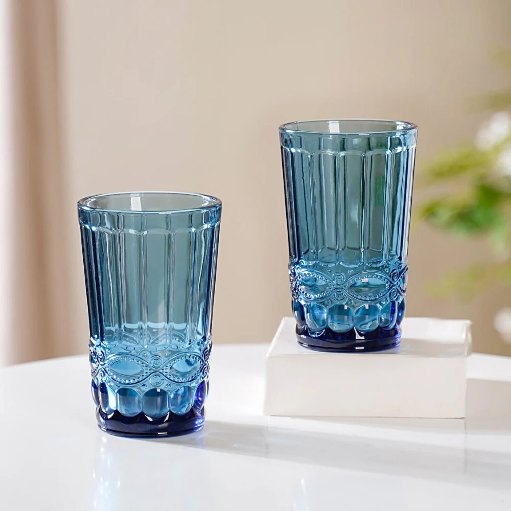 Blue Juice Glass Set of 4 - Image 7
