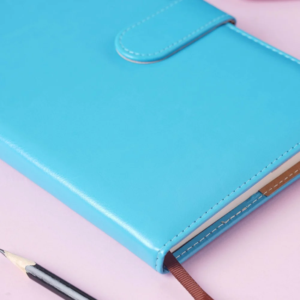 Blue Leather Journal - Image 6