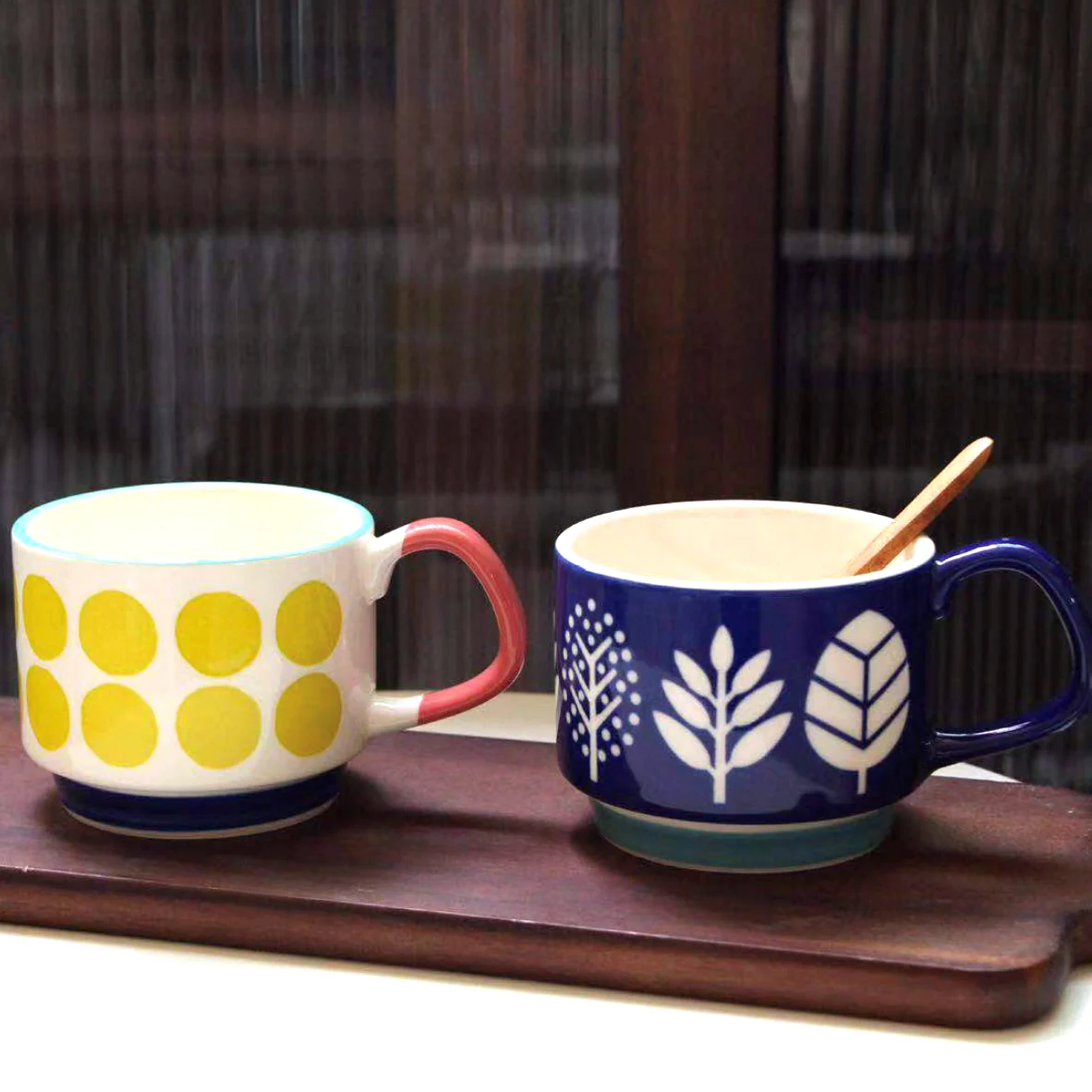 Blue Print Cup - Image 4