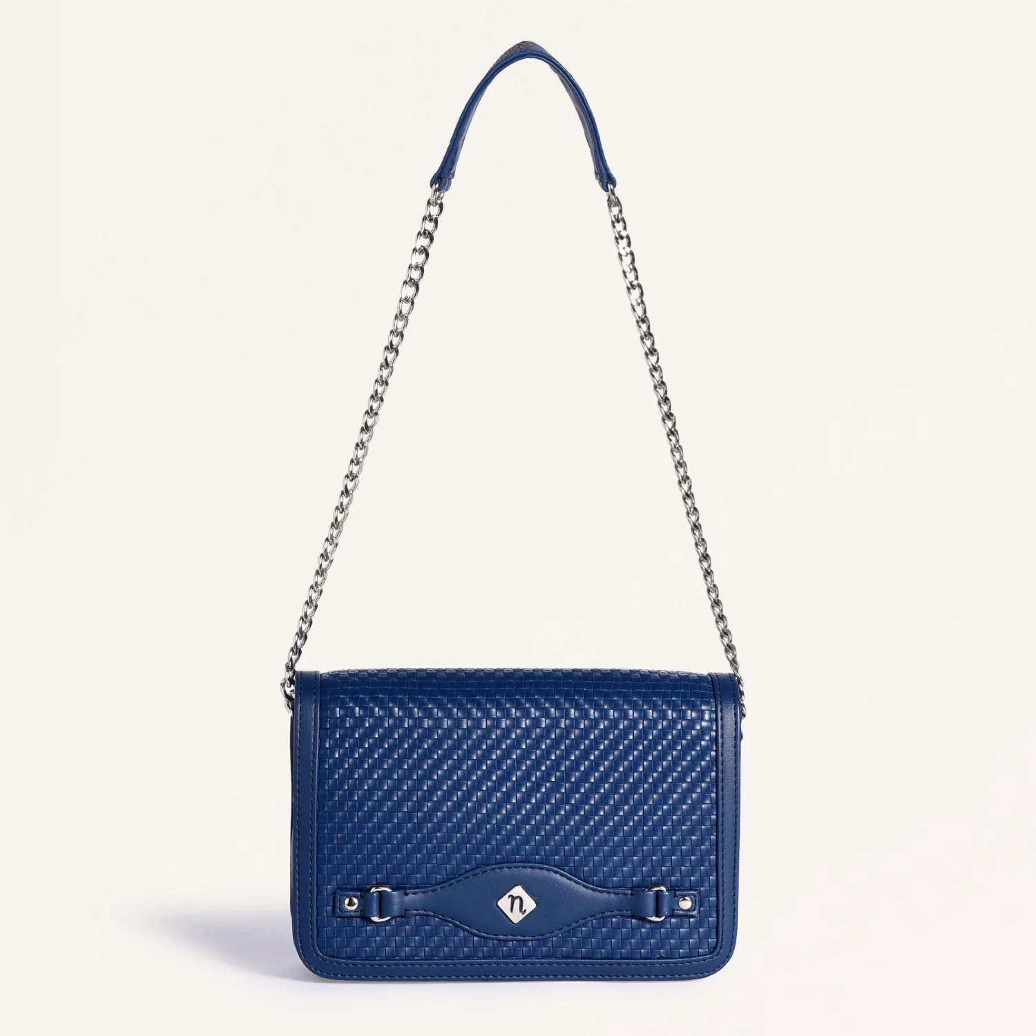 Blue Soi Tresse Menue Sling Bag - Image 4