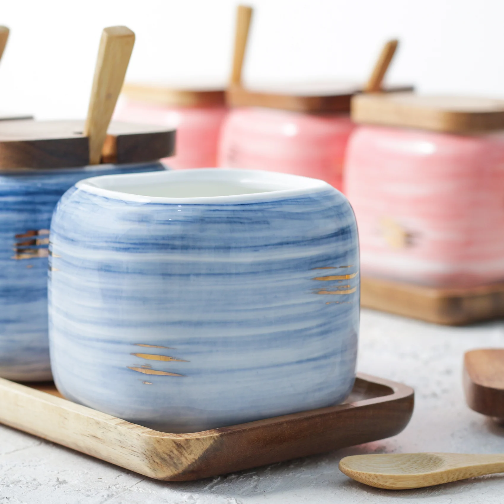 Blue Spice Jar Set - Image 6
