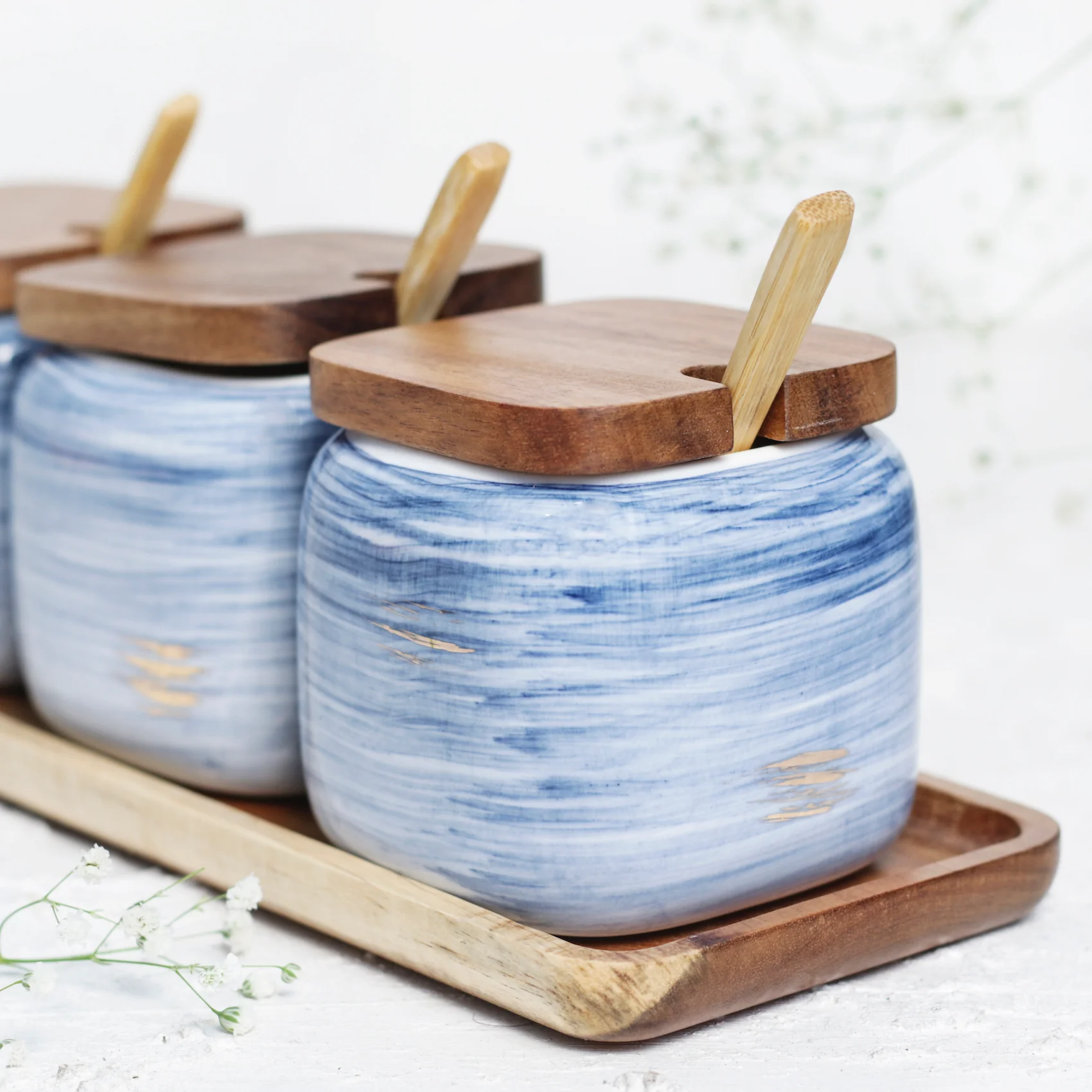 Blue Spice Jar Set - Image 7