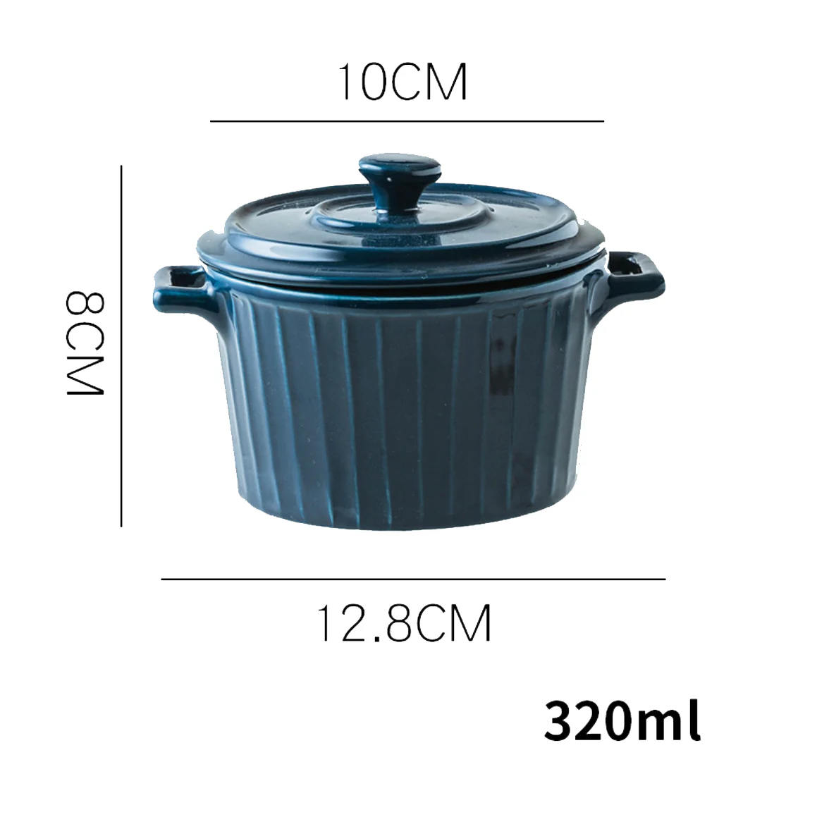 Blue Spice Jar Set With Tray - Image 3