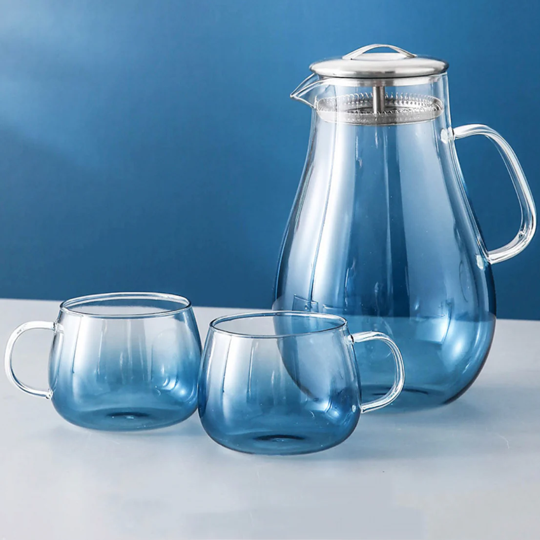 Blue Teapot Set - Image 6