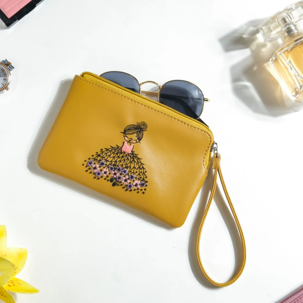 Blushing Ballerina Coin Purse Yellow - Image 5