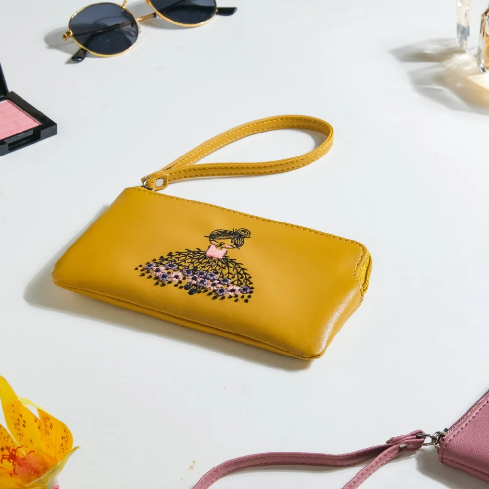 Blushing Ballerina Coin Purse Yellow - Image 6
