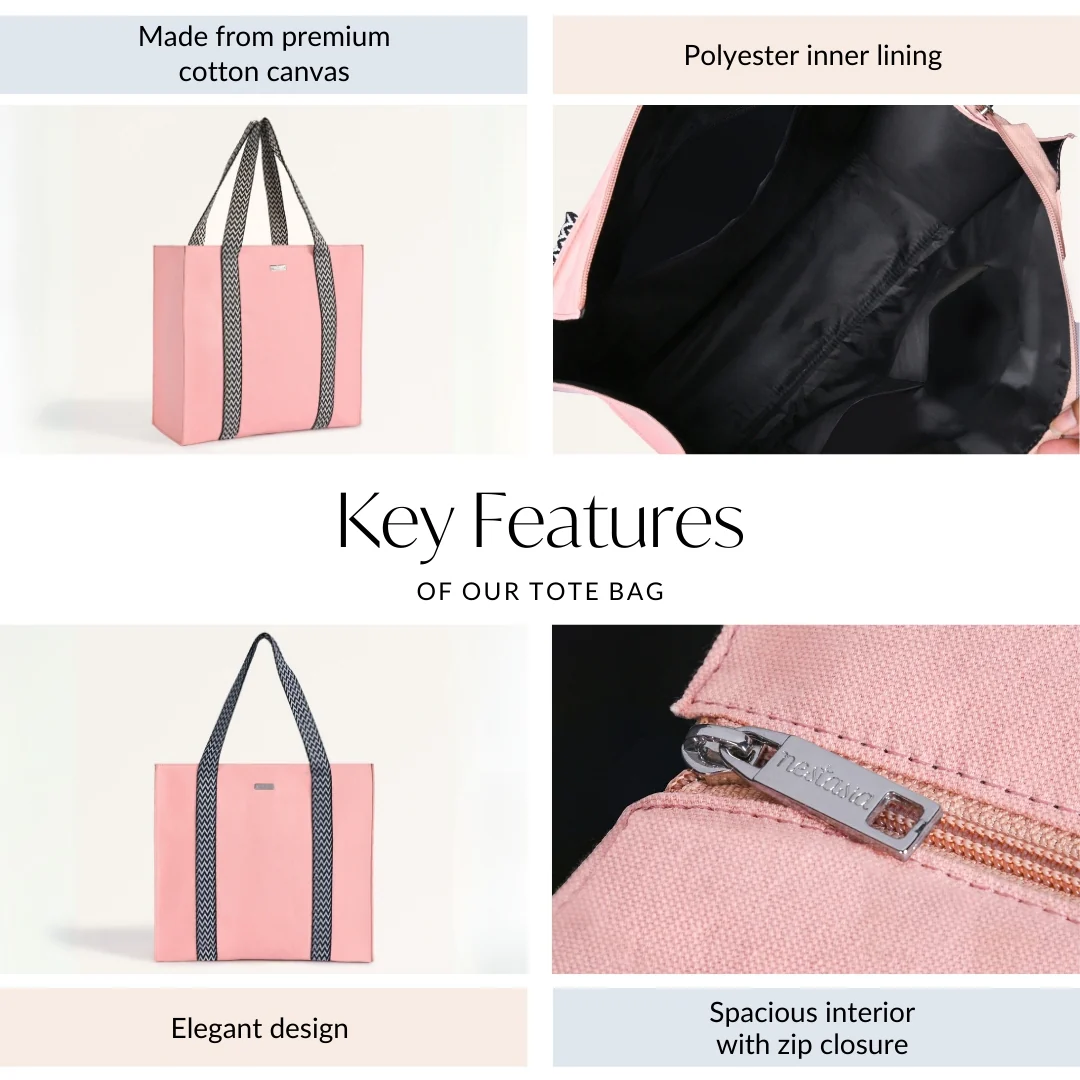 Boho Blush Everyday Tote - Image 4