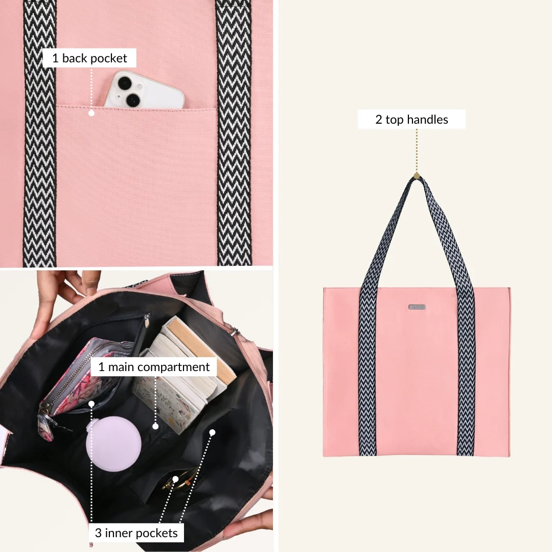 Boho Blush Everyday Tote - Image 5