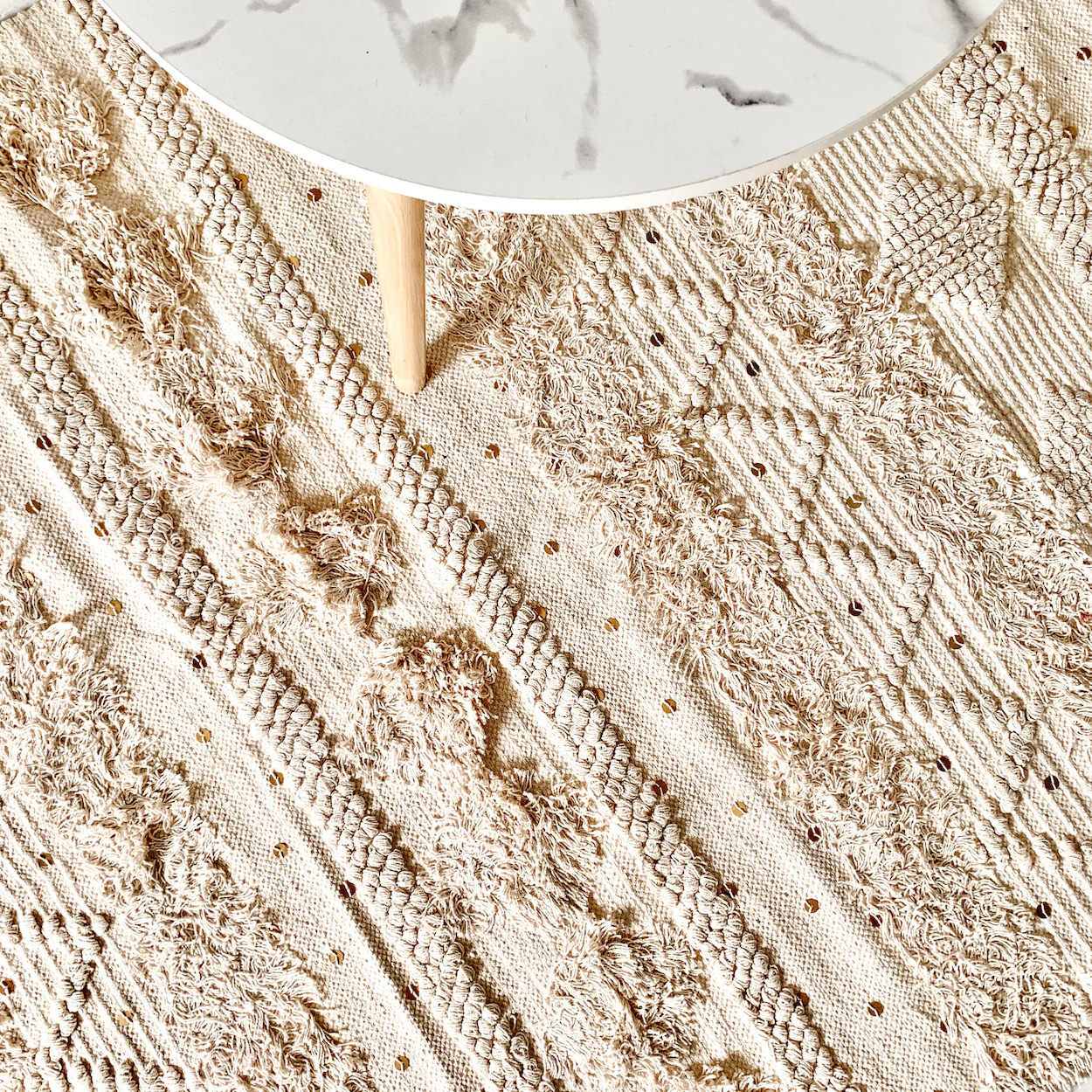 Boho White Rugs - Image 3