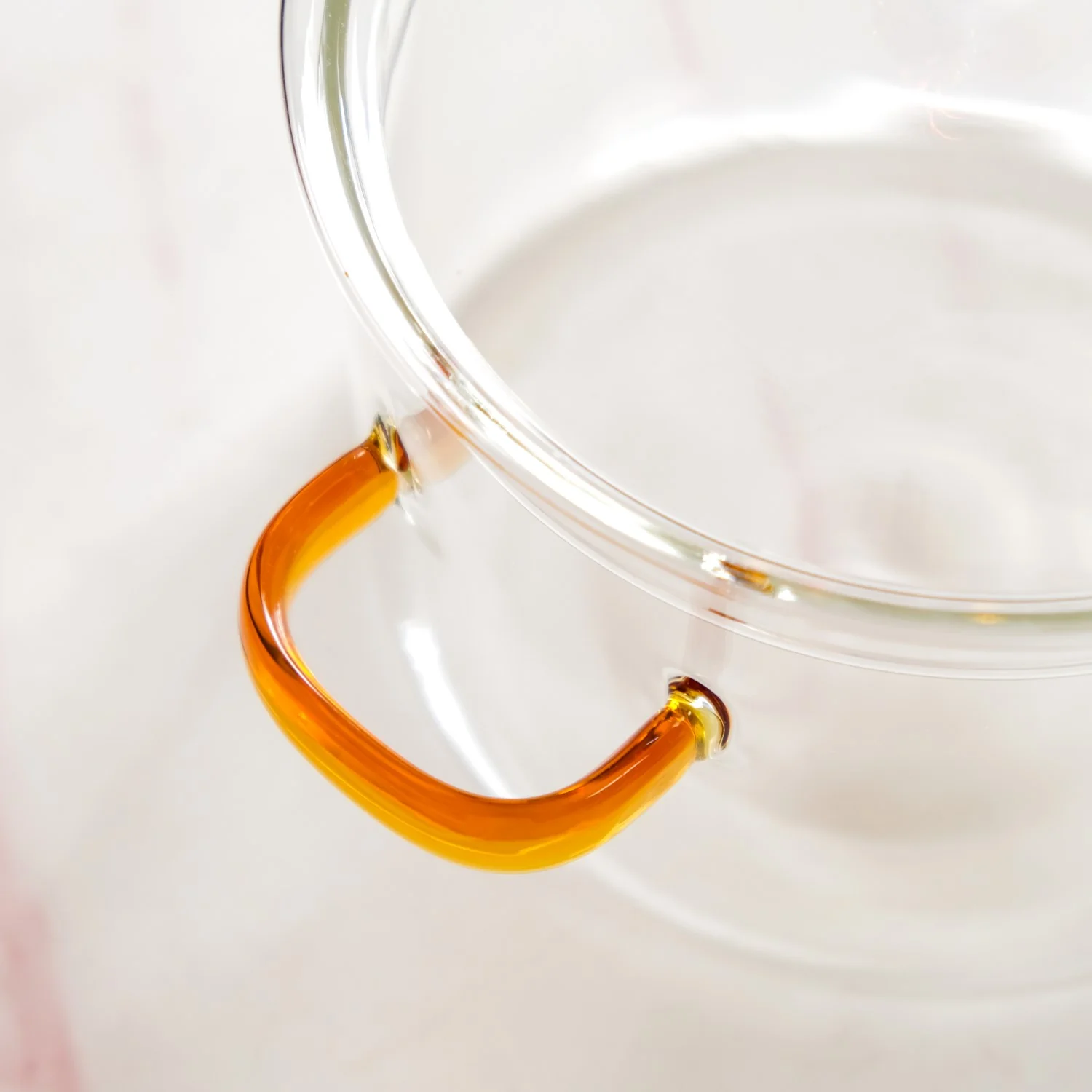 Borosilicate Cooking Pot With Amber Handles 1600ml - Image 9