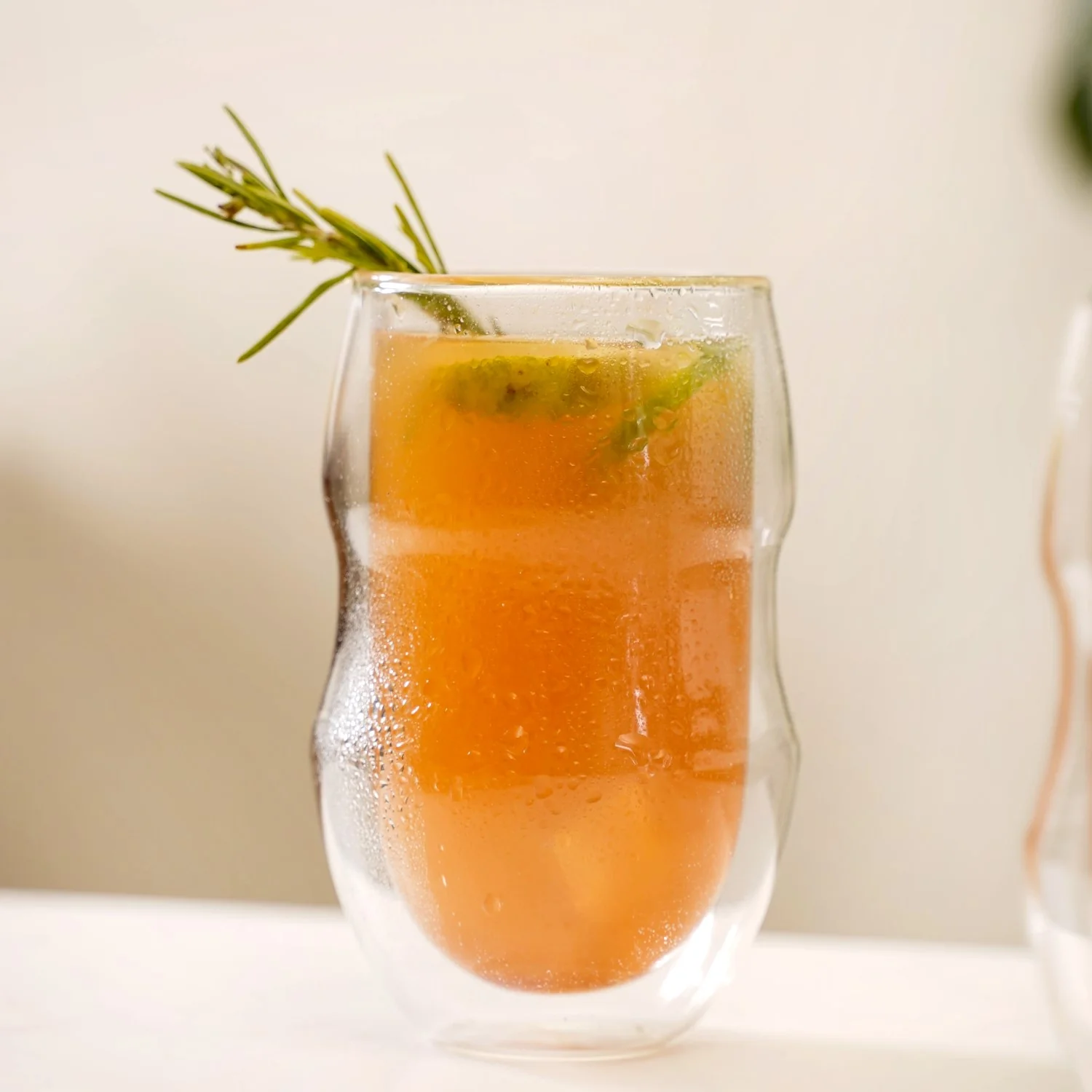 Borosilicate Double Wall Glass Tumbler Set Of 2 375ml - Image 6