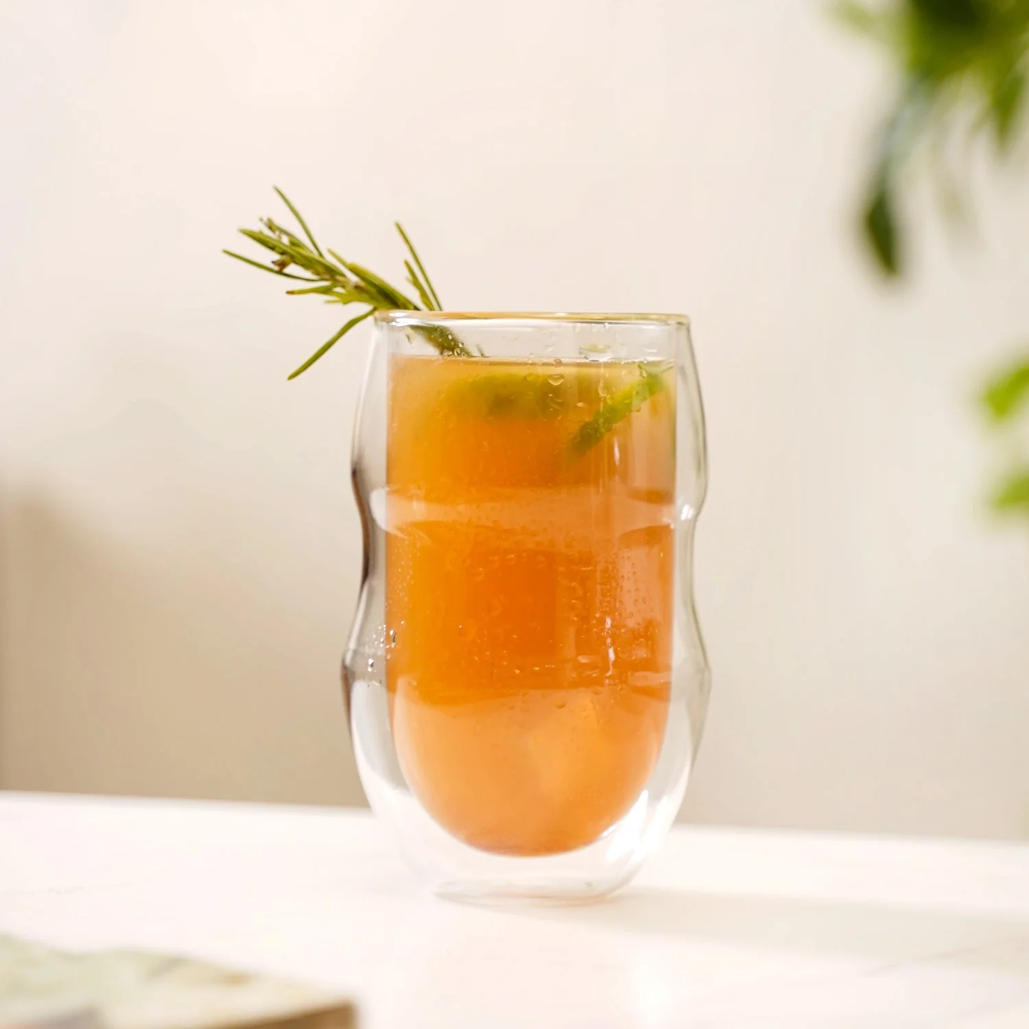 Borosilicate Double Wall Glass Tumbler Set Of 2 375ml - Image 7