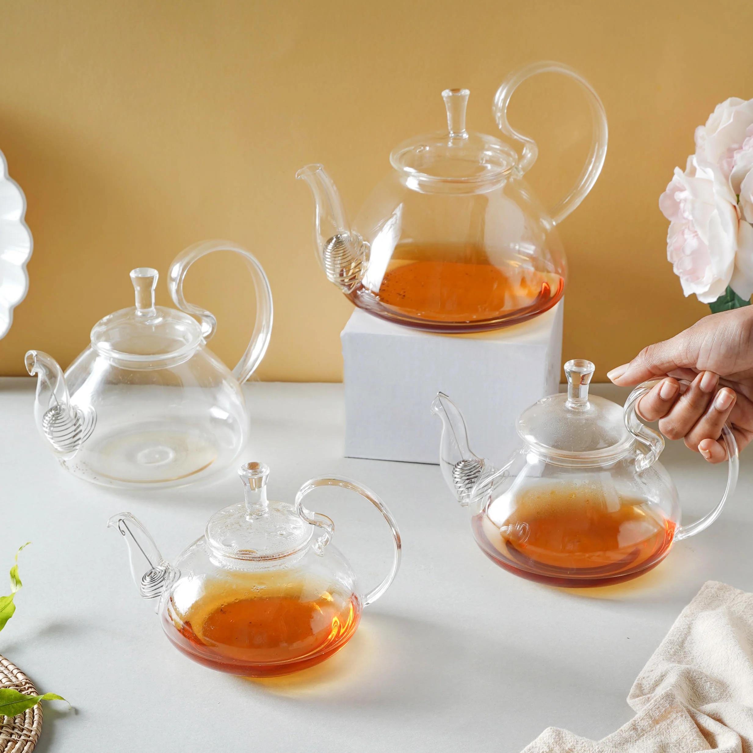Borosilicate Glass Tea Kettle - Image 11
