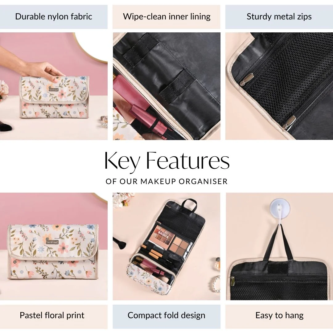 Botanic Foldable Travel Kit Bag - Image 5