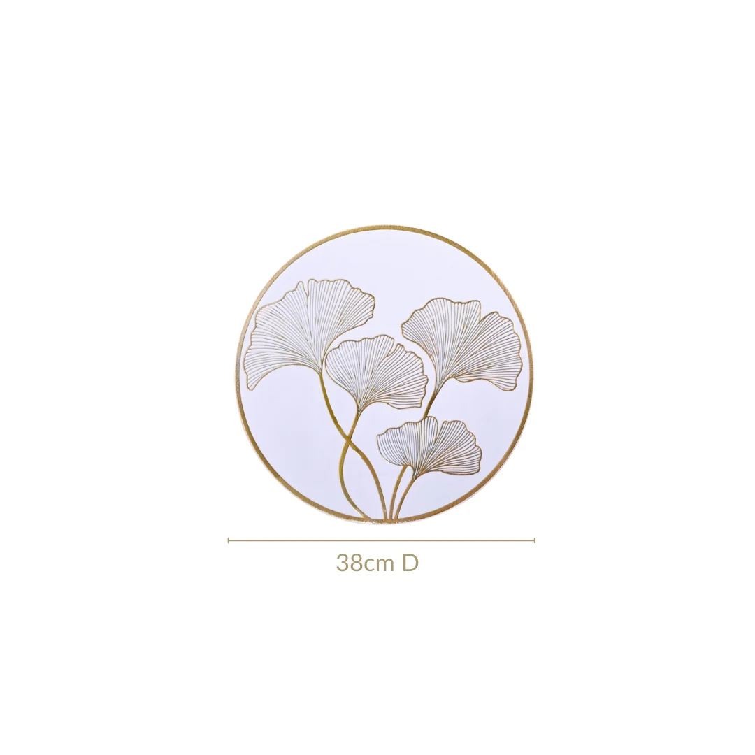 Botanical Gold Placemats Set Of 6 - Image 4