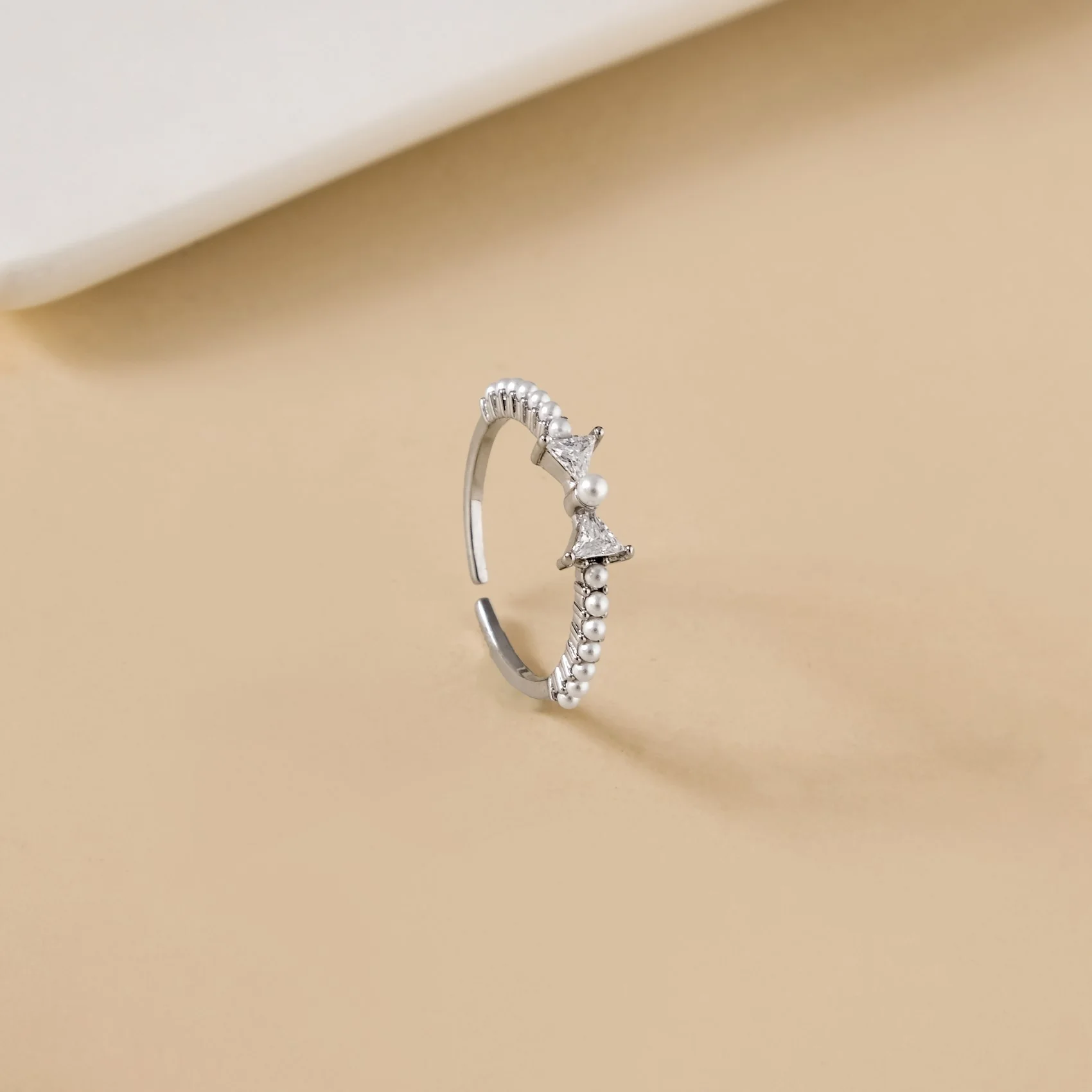 Bow Belle Silver Ring - Image 5