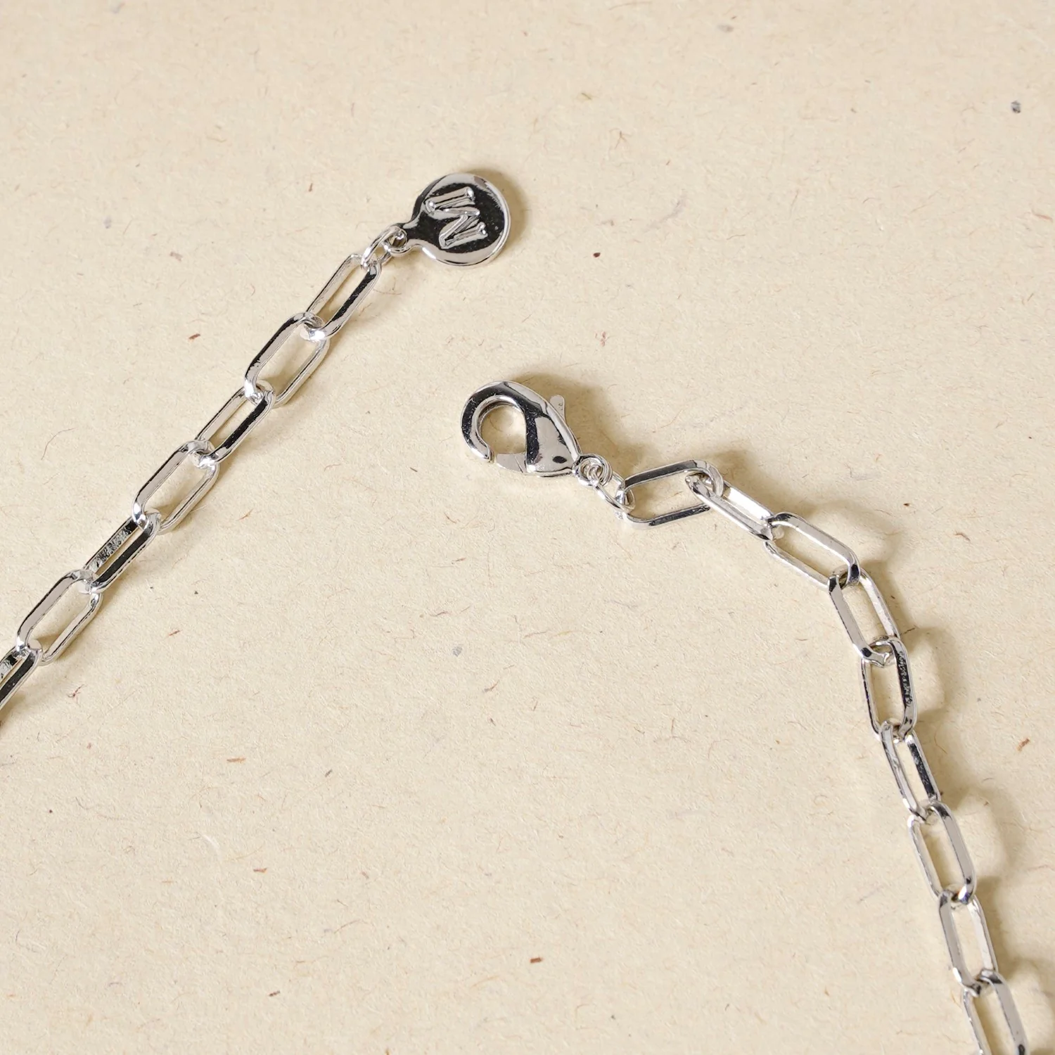 Bow Charm Silver Chain Necklace - Image 5