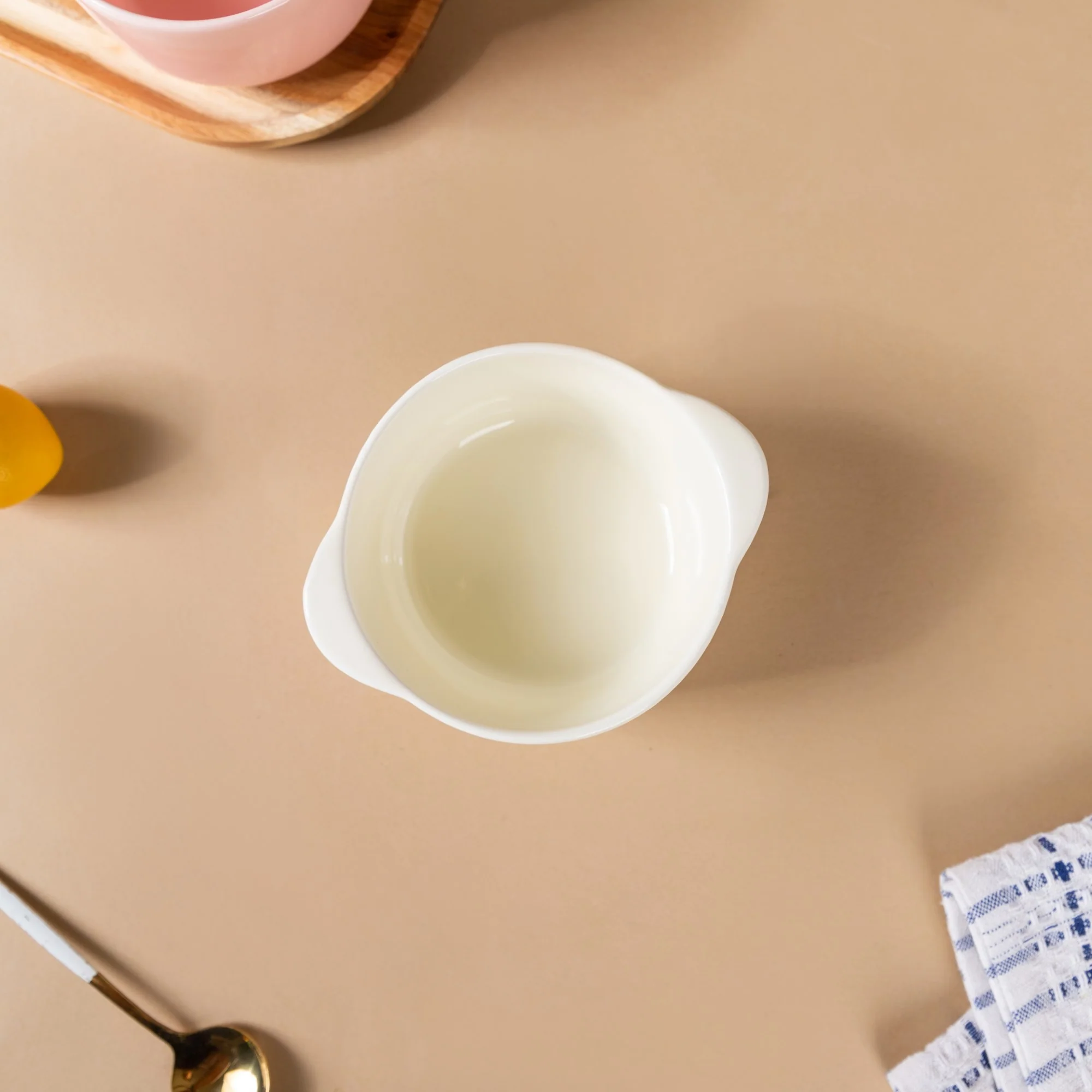 Bowl For Baking White Small 300ml - Image 4