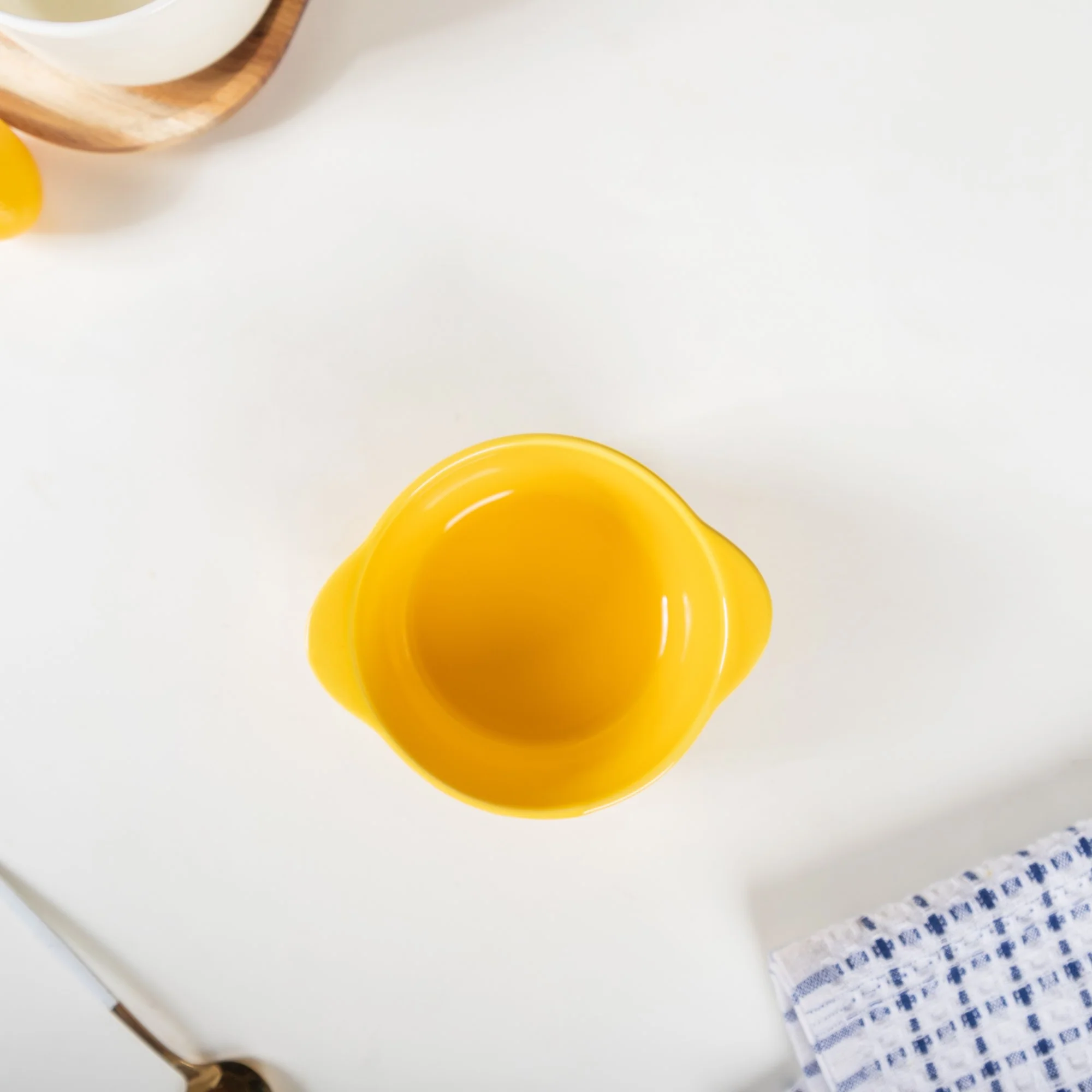 Bowl For Baking Yellow Small 300ml - Image 4
