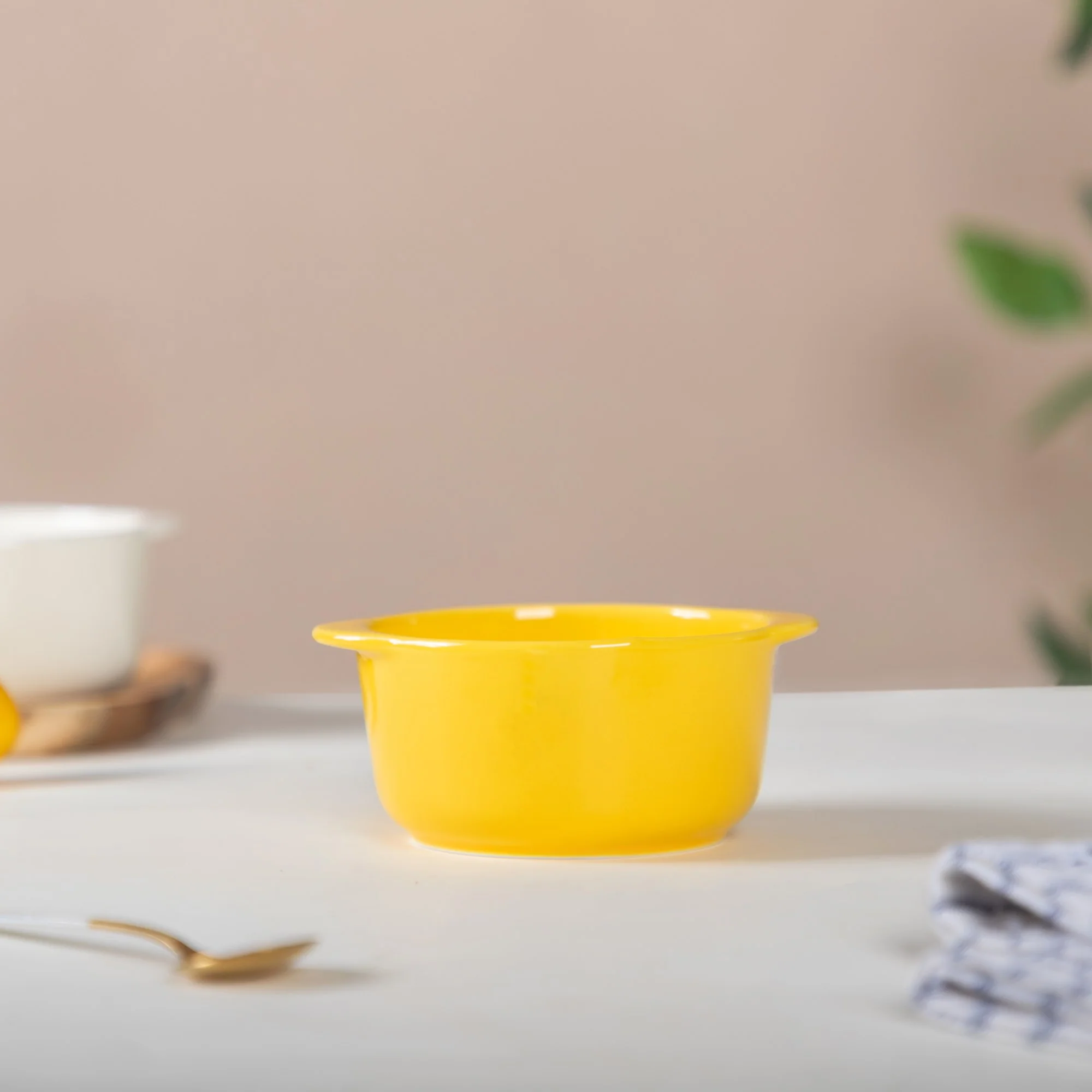 Bowl For Baking Yellow Small 300ml - Image 6