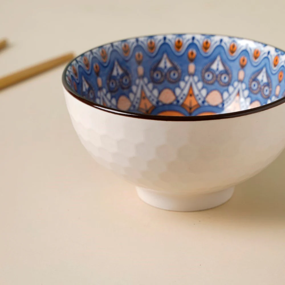 Bowls with Chopsticks Set of 6 - Image 10