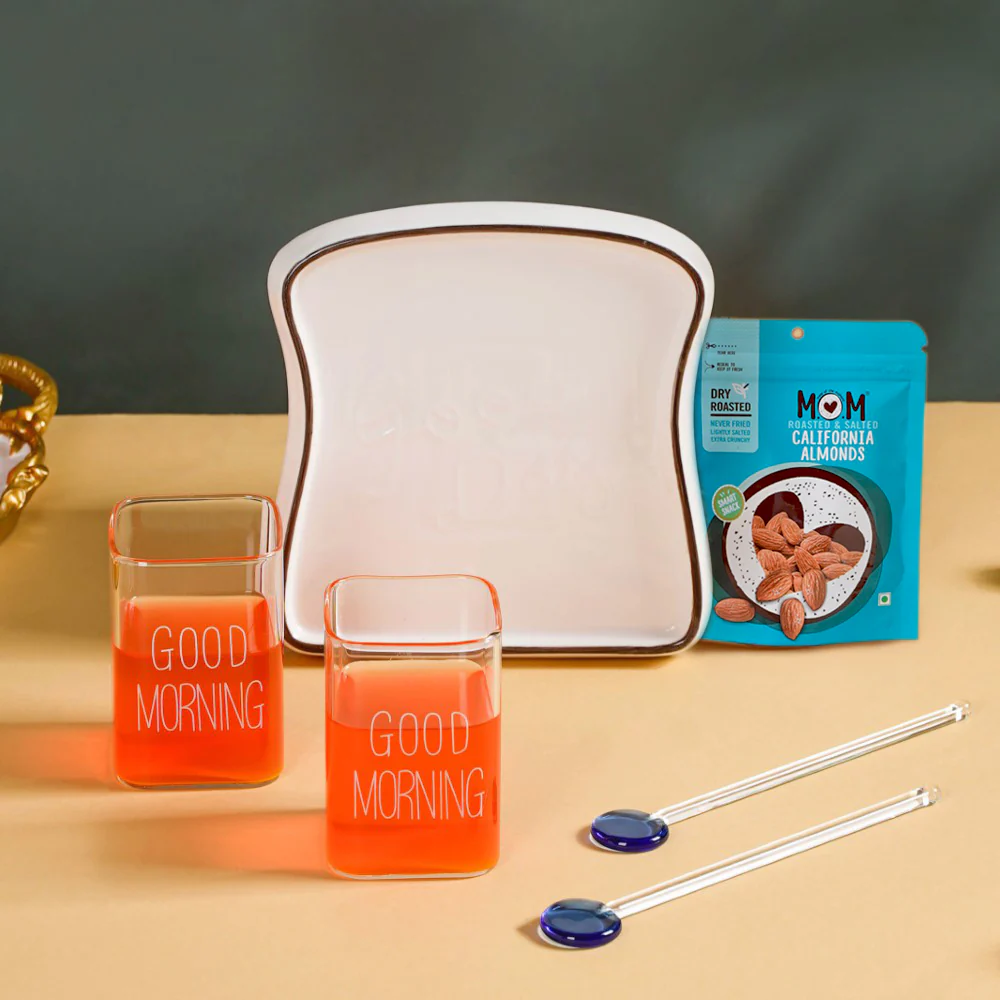 Breakfast Plate Rakhi Hamper Set Of 6 - Image 8